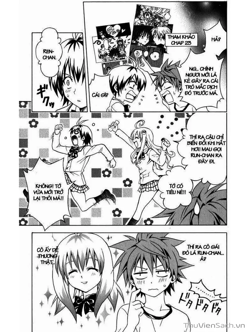 Truyện Tranh Bóng Tối Hoàng Kim - To Love Ru Darkness trang 8