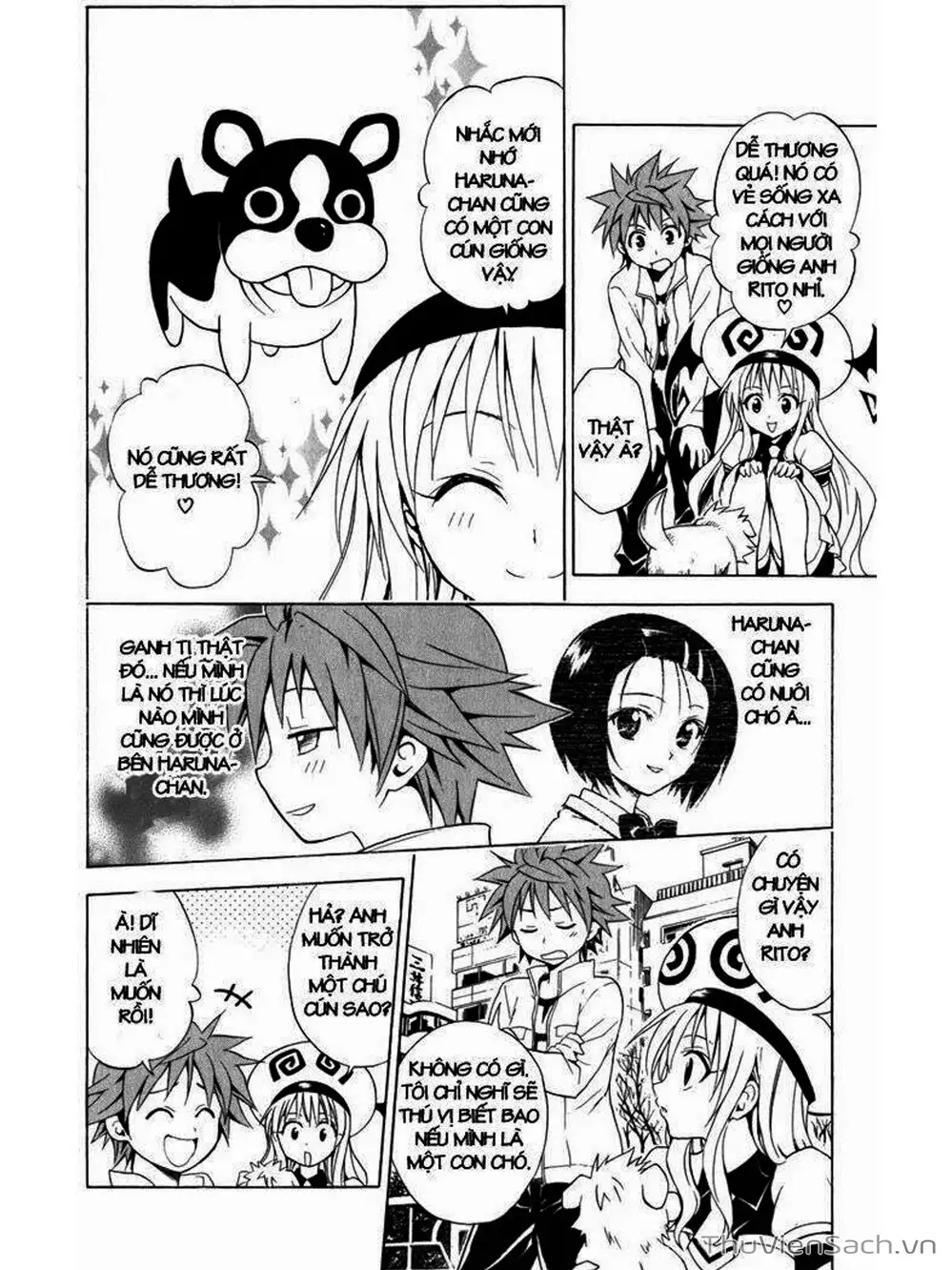 Truyện Tranh Bóng Tối Hoàng Kim - To Love Ru Darkness trang 8