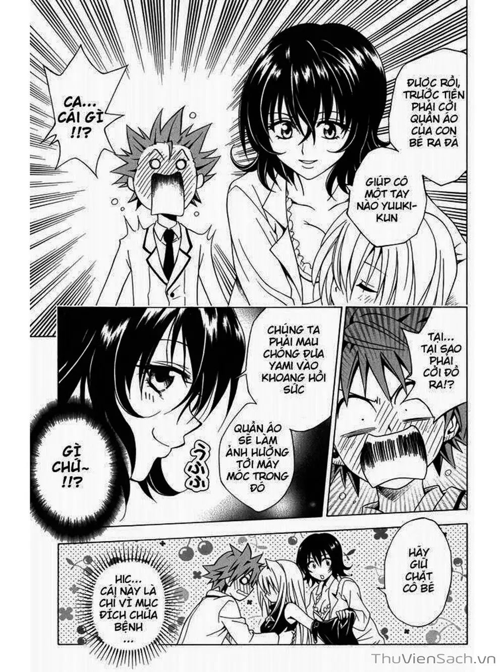 Truyện Tranh Bóng Tối Hoàng Kim - To Love Ru Darkness trang 8