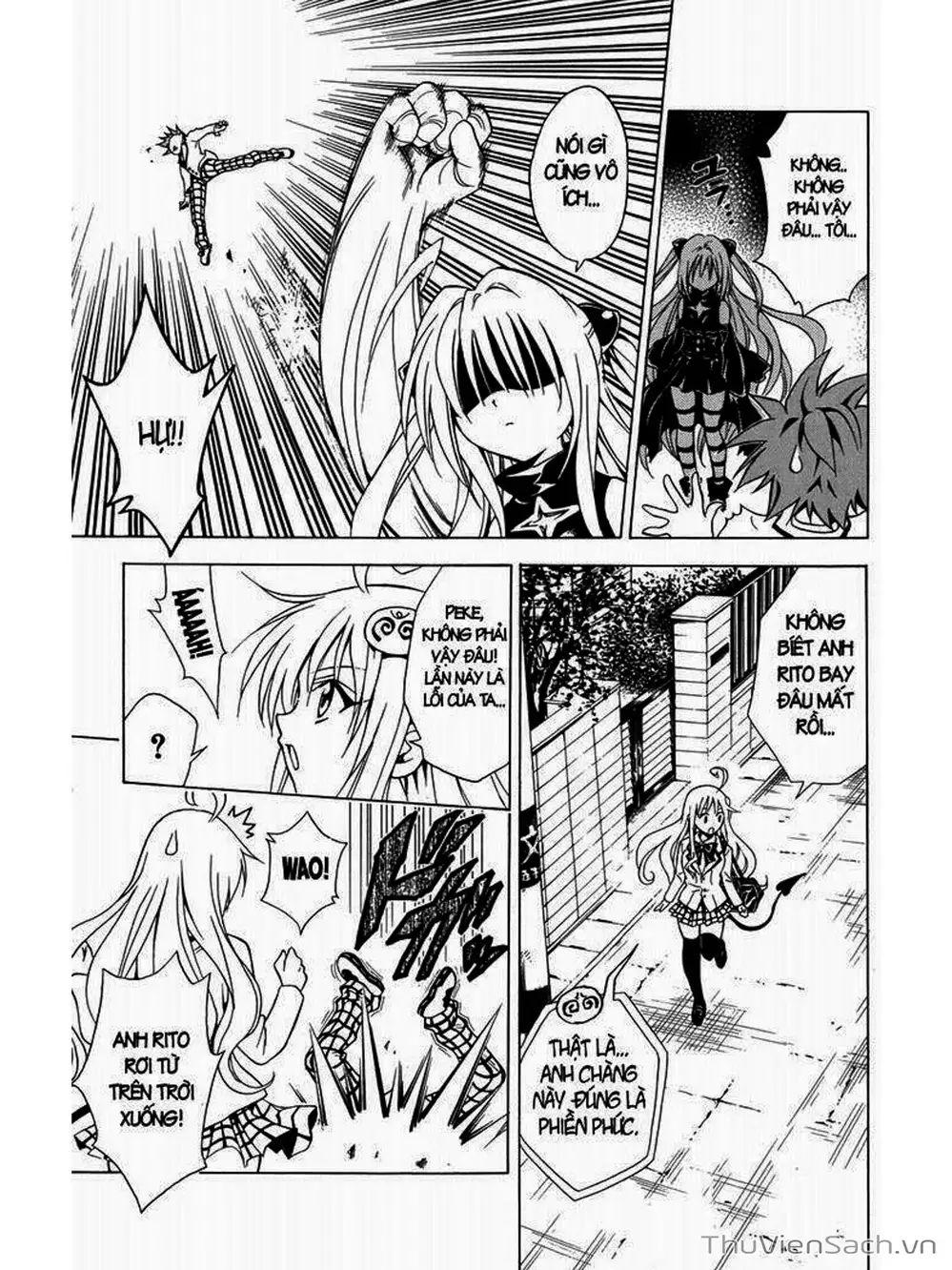Truyện Tranh Bóng Tối Hoàng Kim - To Love Ru Darkness trang 8