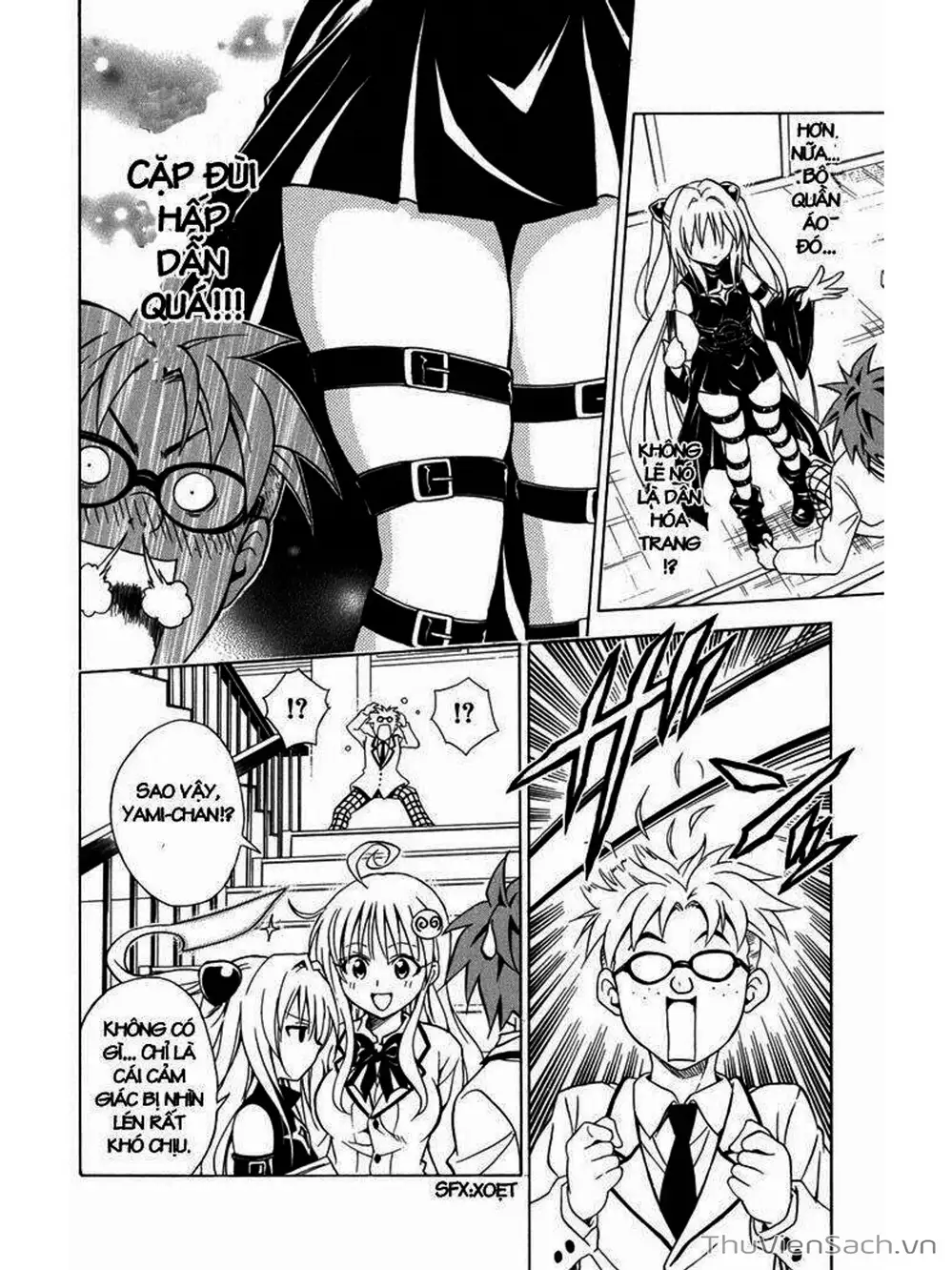 Truyện Tranh Bóng Tối Hoàng Kim - To Love Ru Darkness trang 8