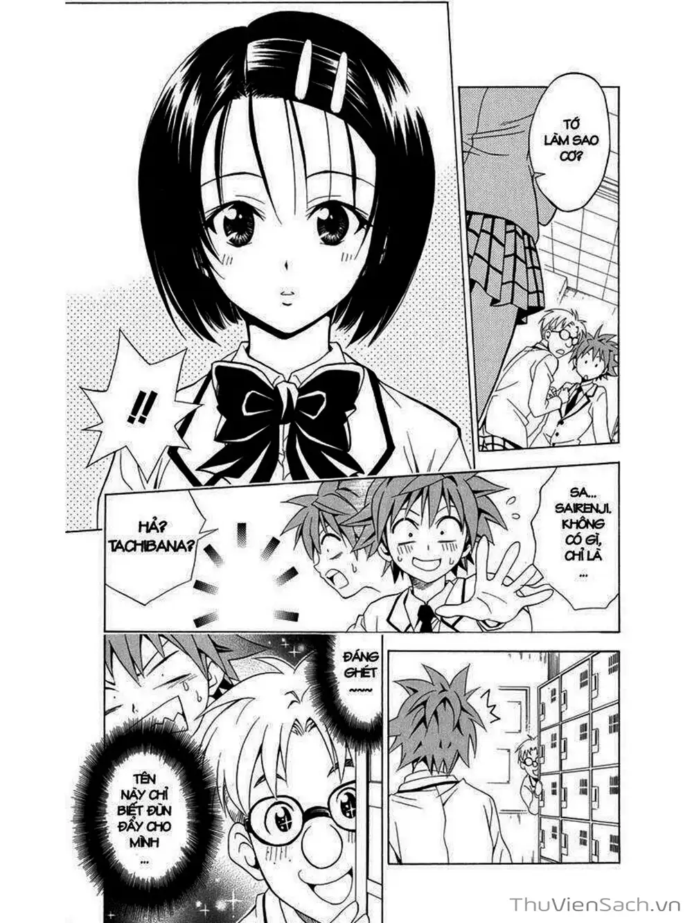 Truyện Tranh Bóng Tối Hoàng Kim - To Love Ru Darkness trang 8