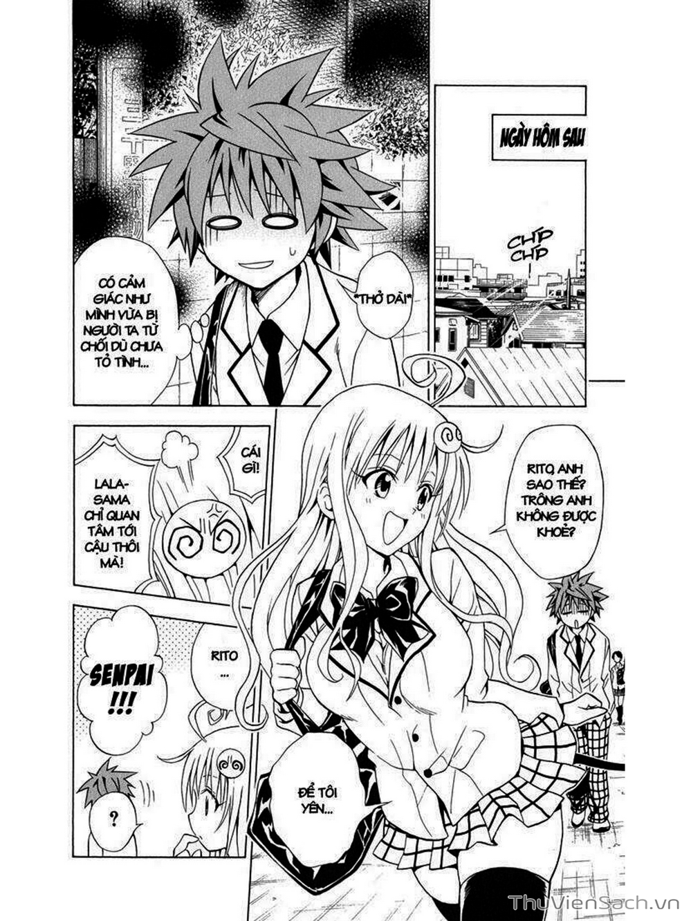 Truyện Tranh Bóng Tối Hoàng Kim - To Love Ru Darkness trang 8