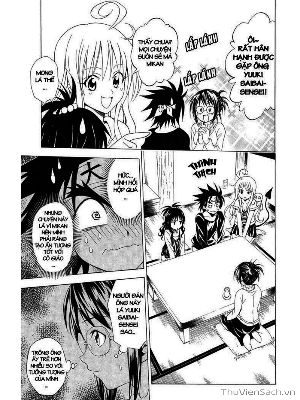 Truyện Tranh Bóng Tối Hoàng Kim - To Love Ru Darkness trang 8