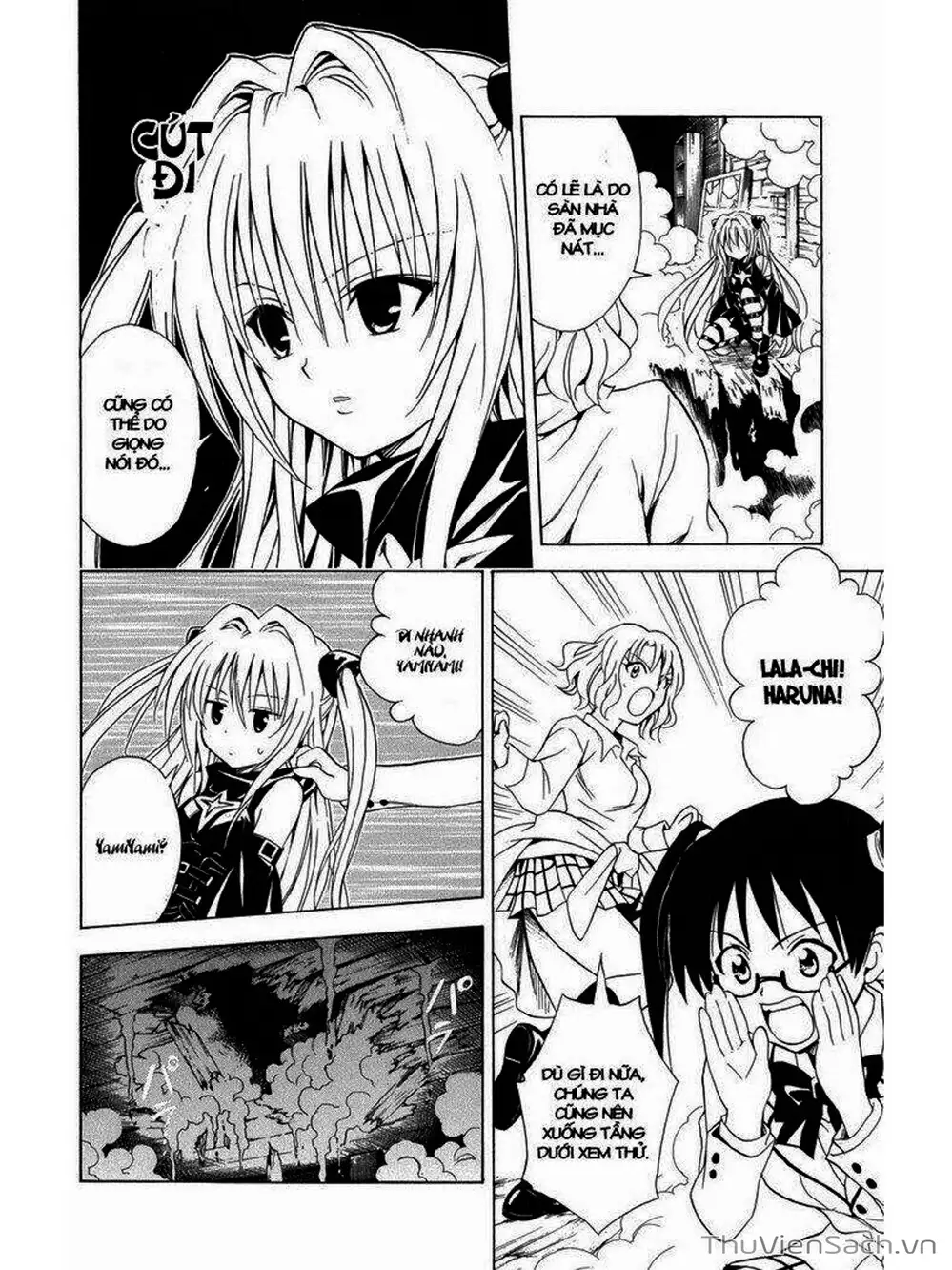 Truyện Tranh Bóng Tối Hoàng Kim - To Love Ru Darkness trang 8