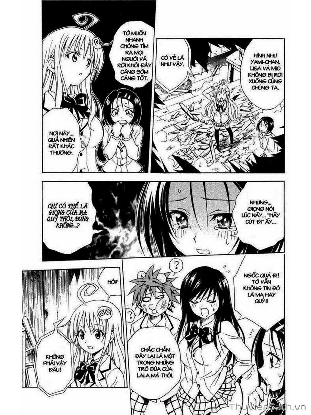 Truyện Tranh Bóng Tối Hoàng Kim - To Love Ru Darkness trang 8