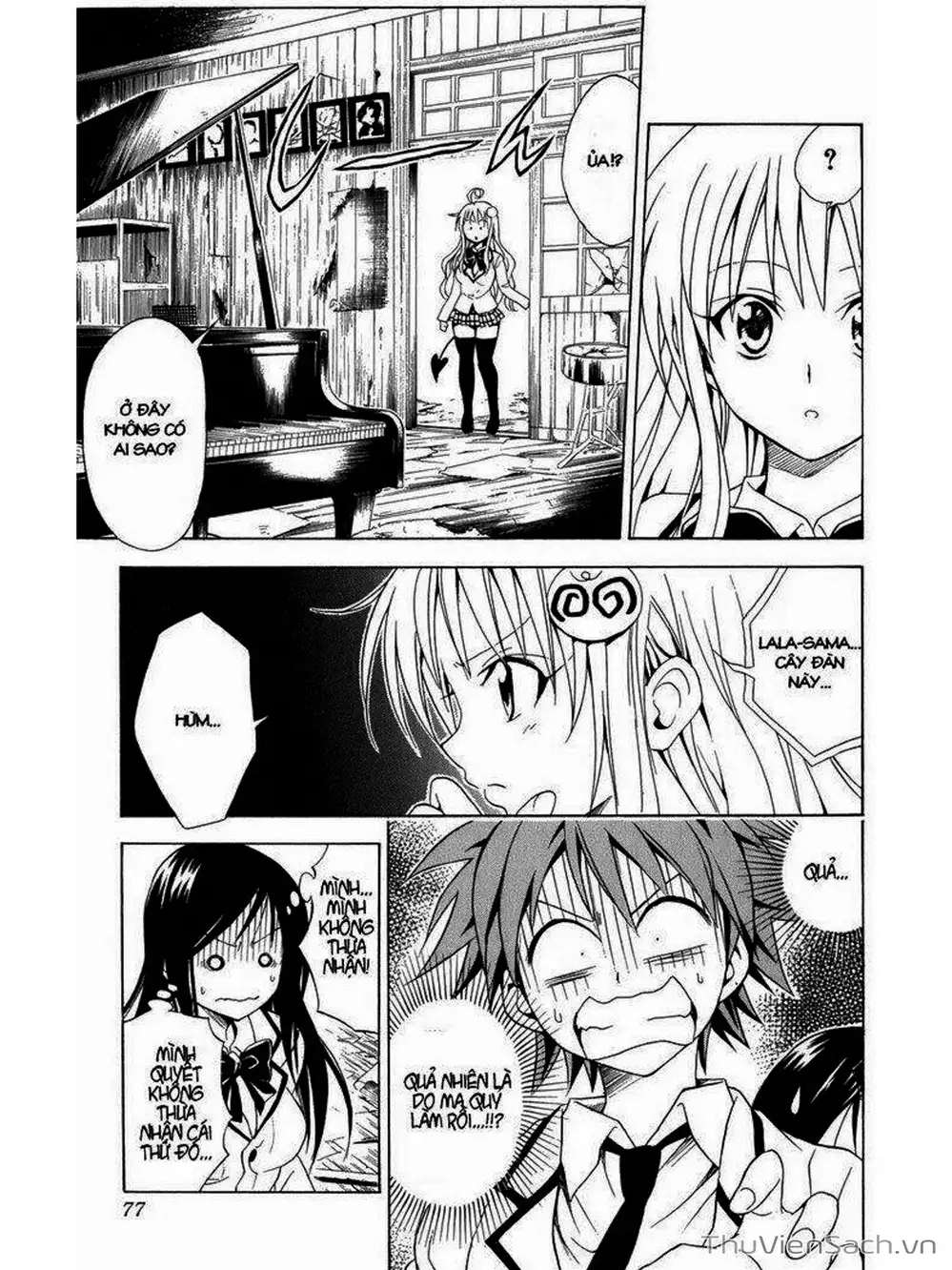 Truyện Tranh Bóng Tối Hoàng Kim - To Love Ru Darkness trang 8