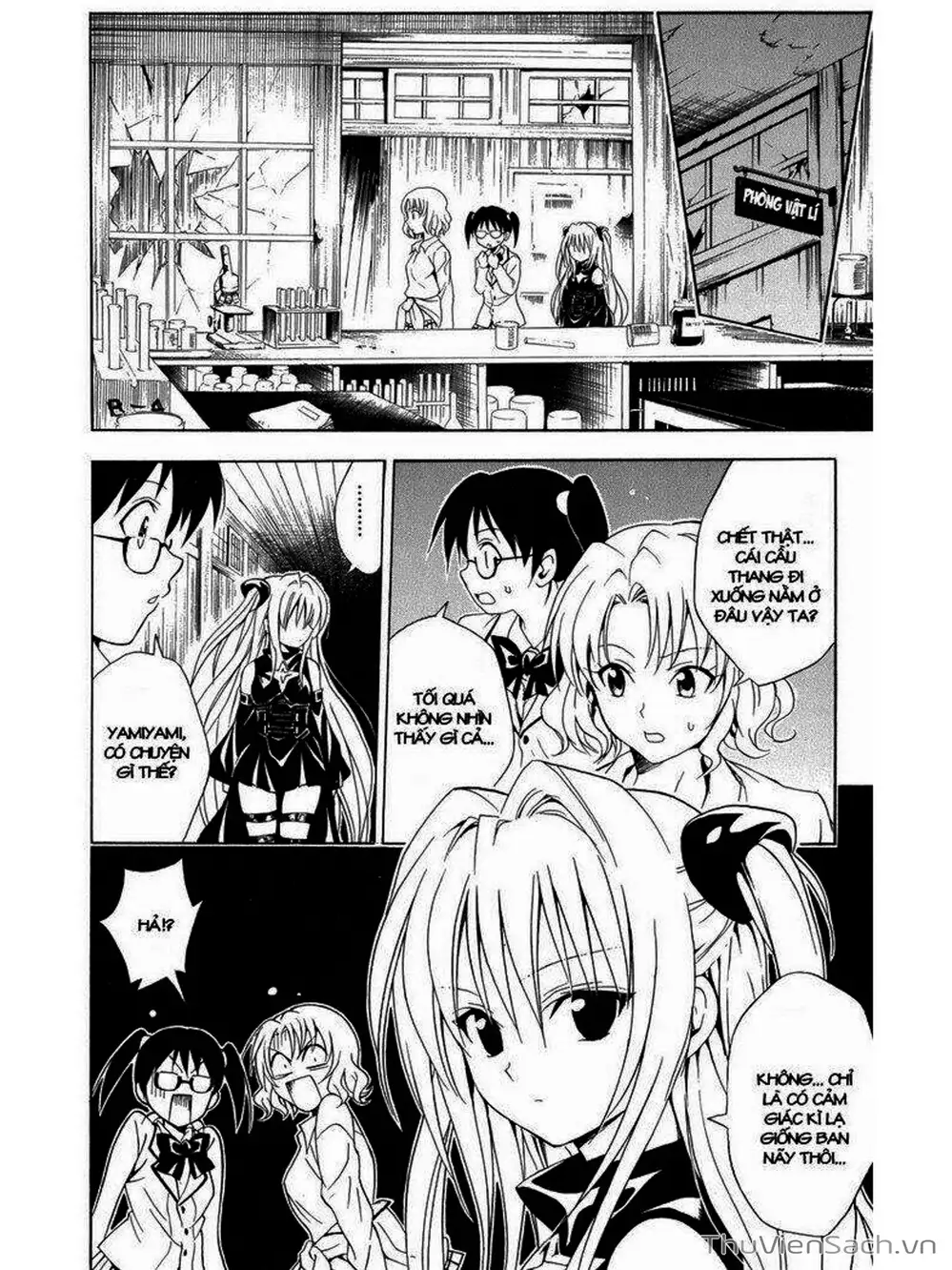 Truyện Tranh Bóng Tối Hoàng Kim - To Love Ru Darkness trang 8