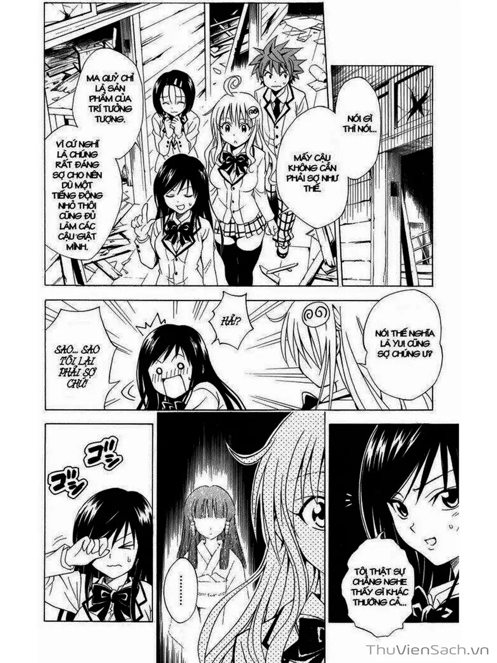 Truyện Tranh Bóng Tối Hoàng Kim - To Love Ru Darkness trang 8