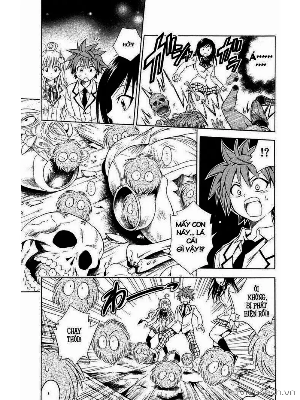 Truyện Tranh Bóng Tối Hoàng Kim - To Love Ru Darkness trang 8