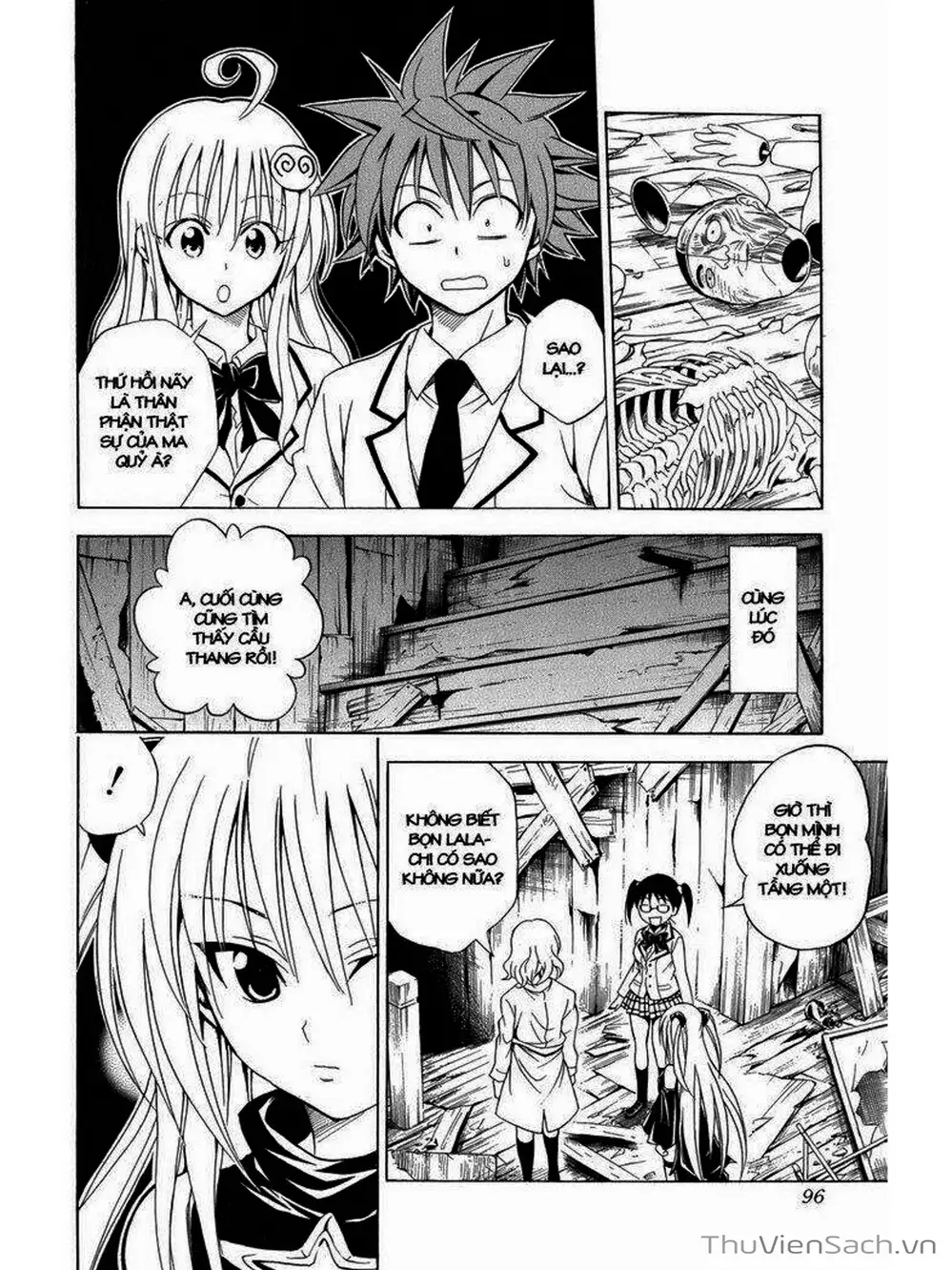 Truyện Tranh Bóng Tối Hoàng Kim - To Love Ru Darkness trang 8