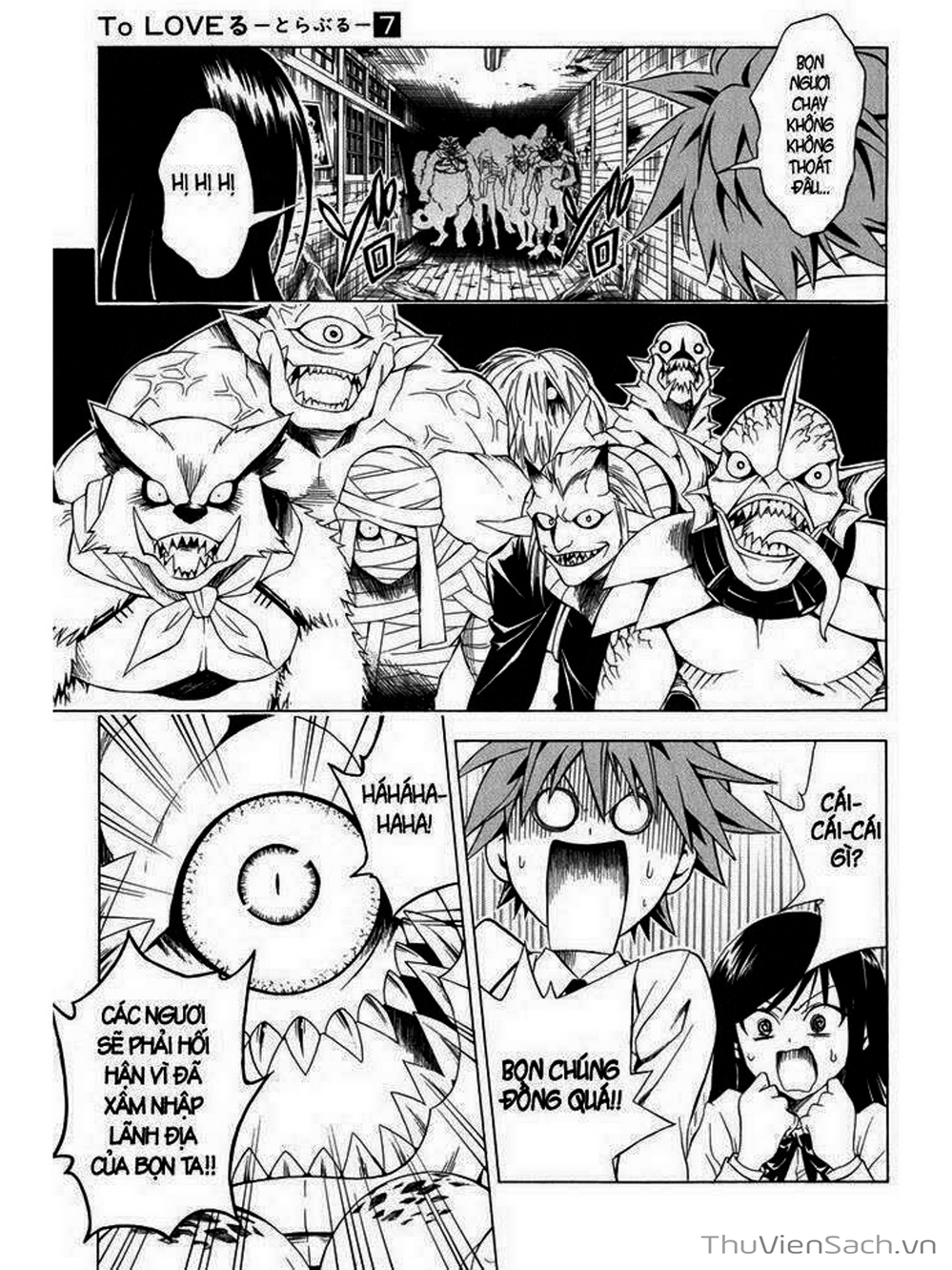Truyện Tranh Bóng Tối Hoàng Kim - To Love Ru Darkness trang 8