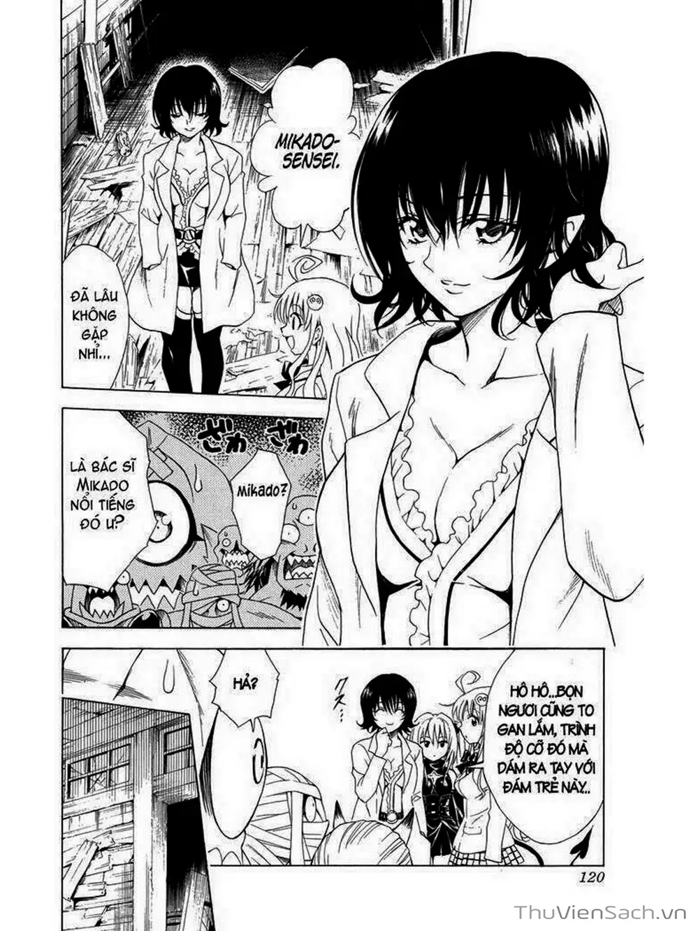 Truyện Tranh Bóng Tối Hoàng Kim - To Love Ru Darkness trang 8