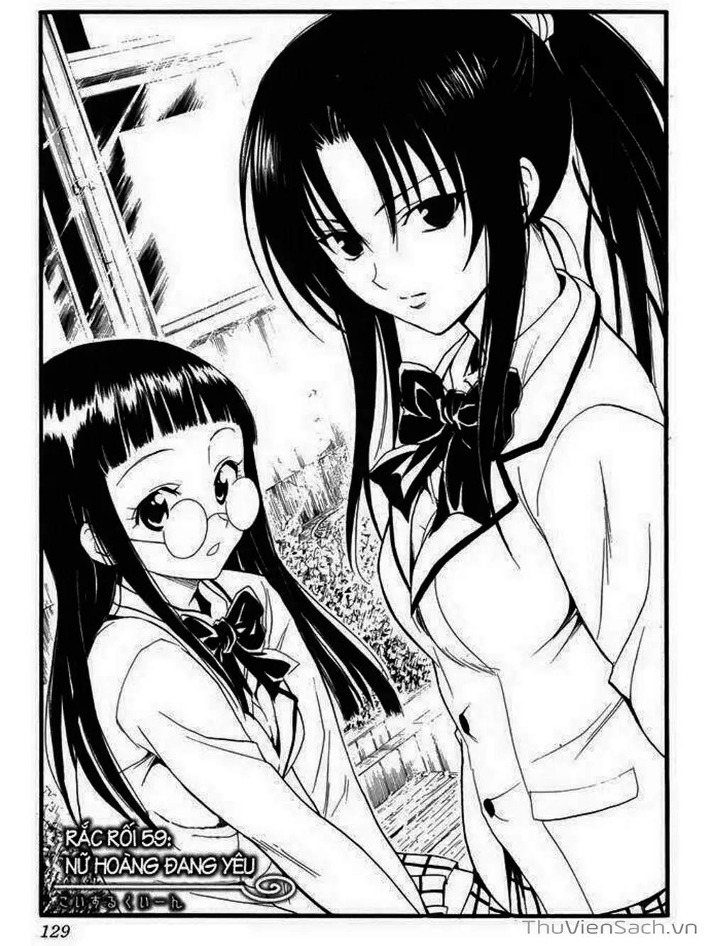 Truyện Tranh Bóng Tối Hoàng Kim - To Love Ru Darkness trang 8