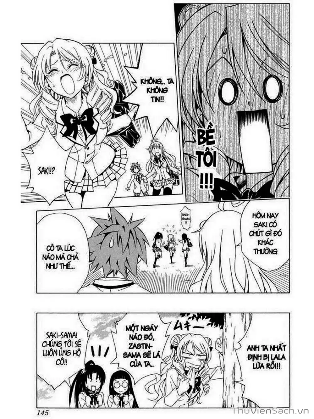 Truyện Tranh Bóng Tối Hoàng Kim - To Love Ru Darkness trang 8