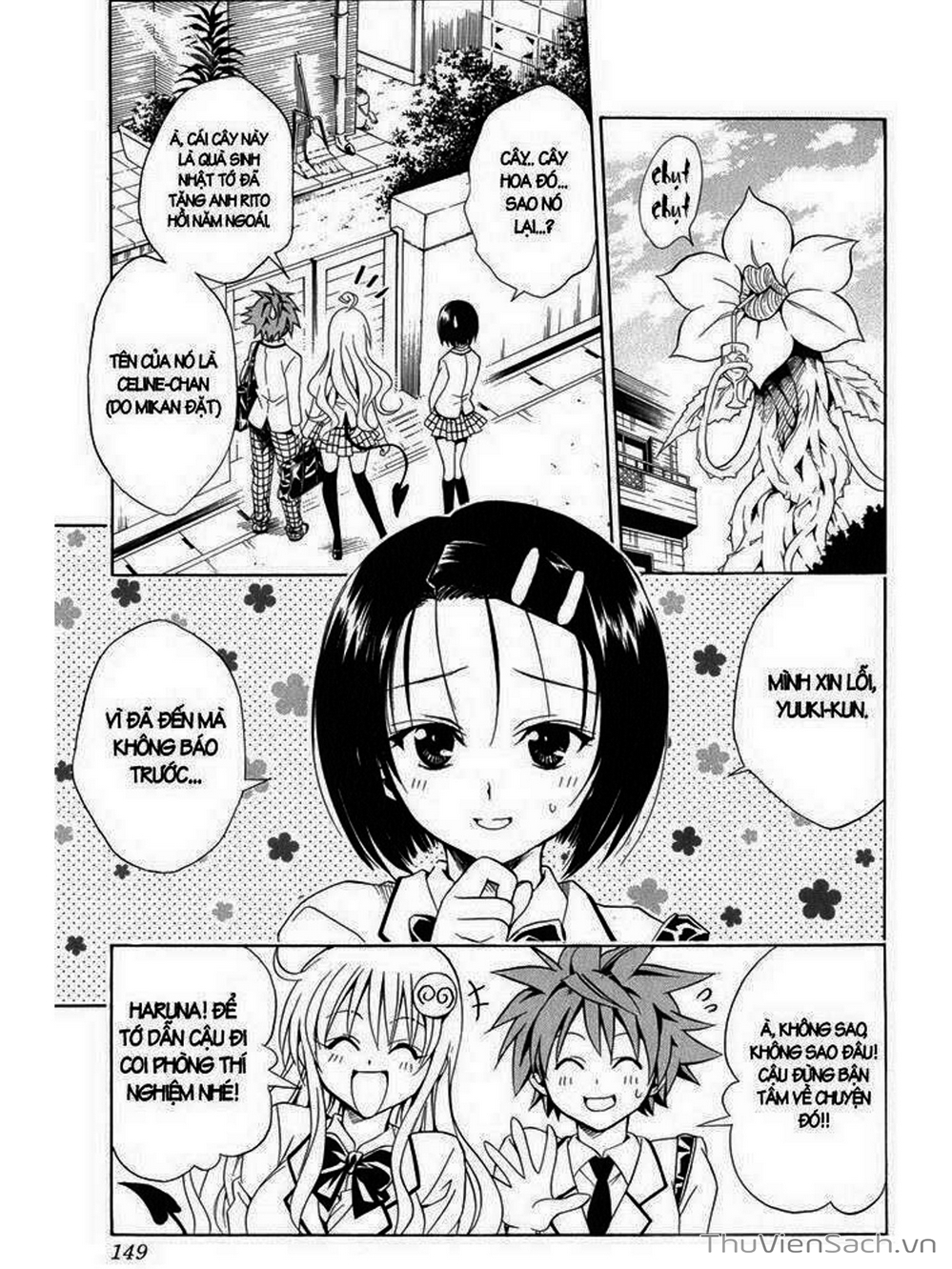 Truyện Tranh Bóng Tối Hoàng Kim - To Love Ru Darkness trang 8