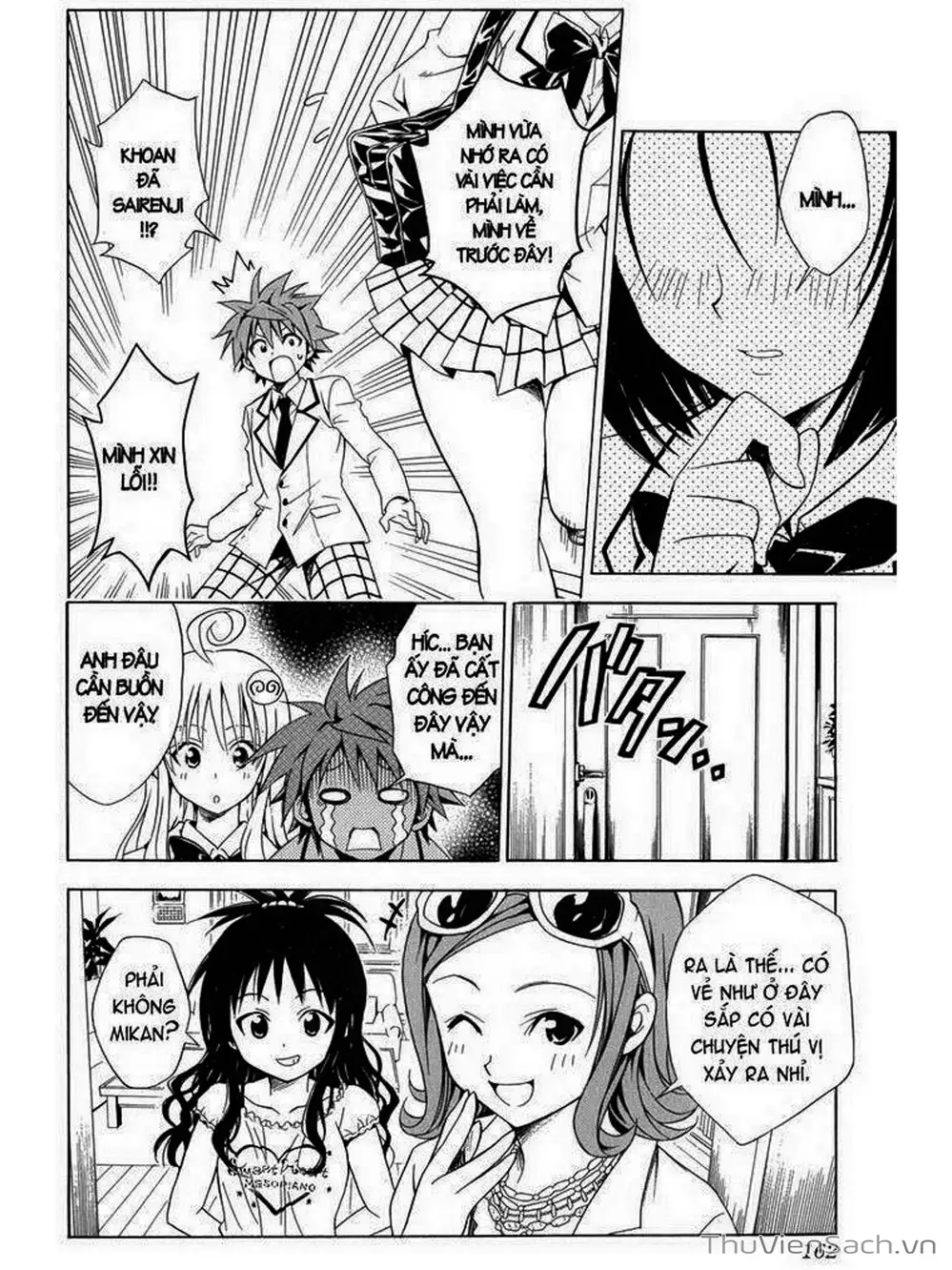 Truyện Tranh Bóng Tối Hoàng Kim - To Love Ru Darkness trang 8