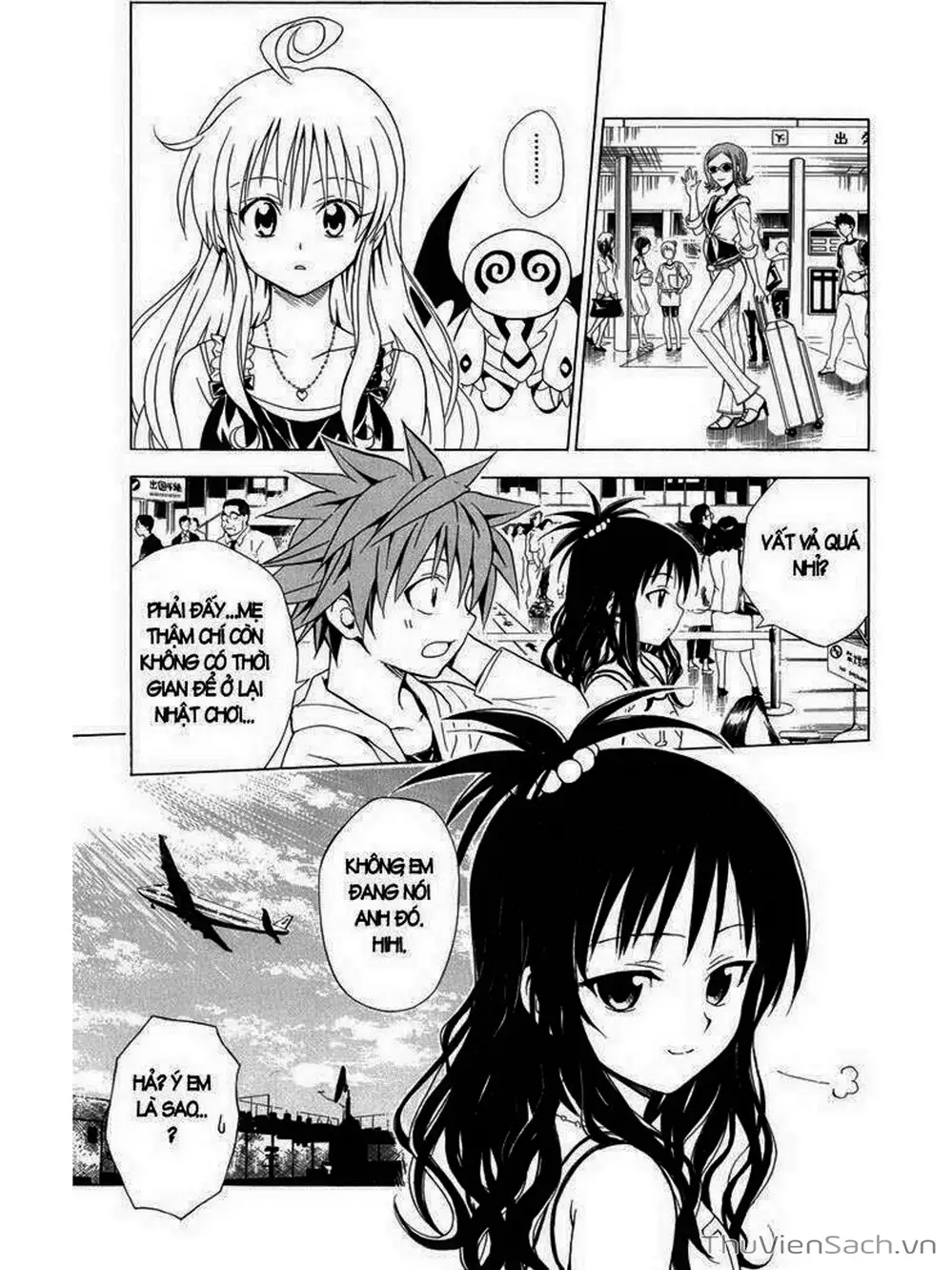 Truyện Tranh Bóng Tối Hoàng Kim - To Love Ru Darkness trang 8