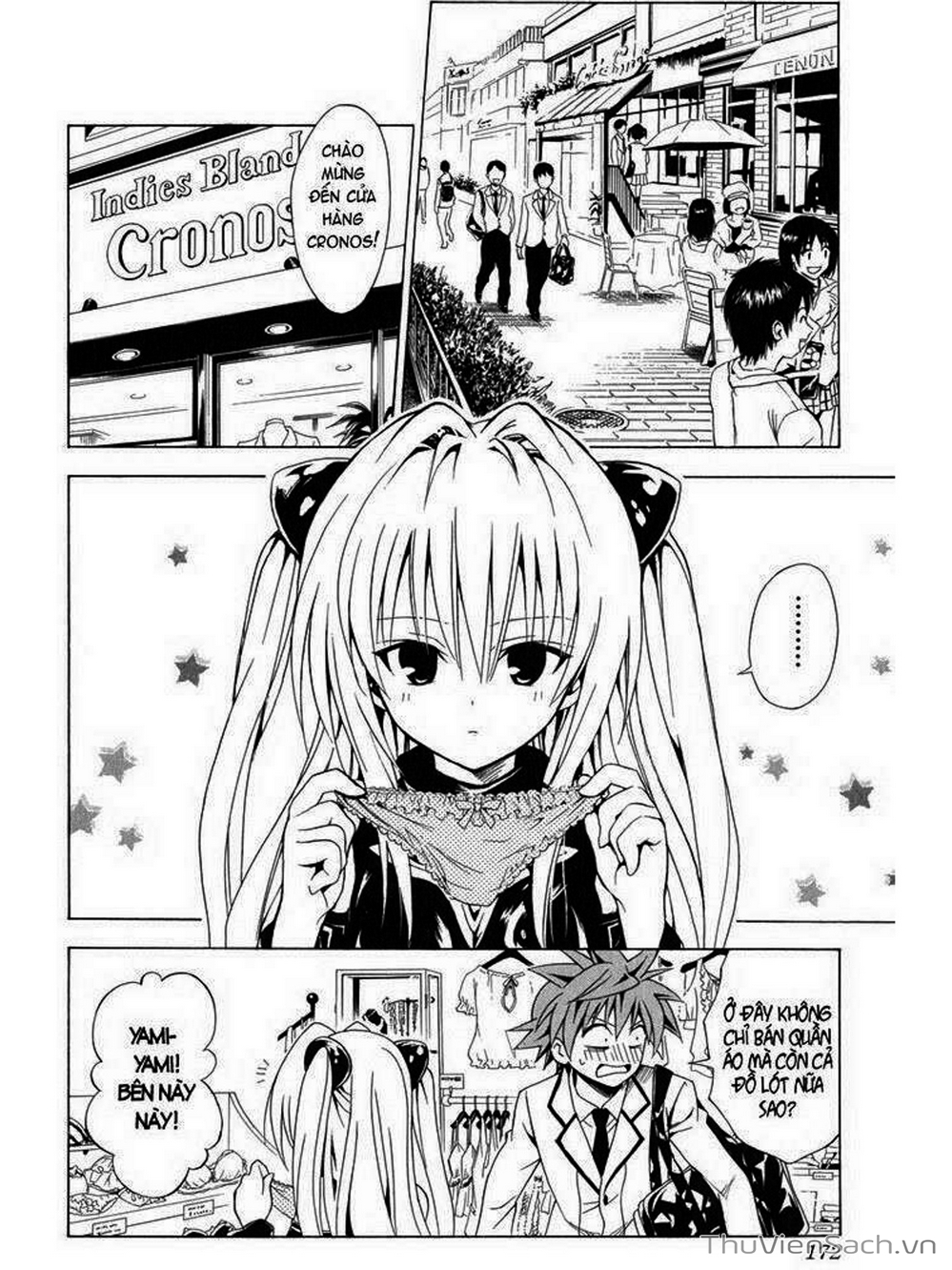 Truyện Tranh Bóng Tối Hoàng Kim - To Love Ru Darkness trang 8