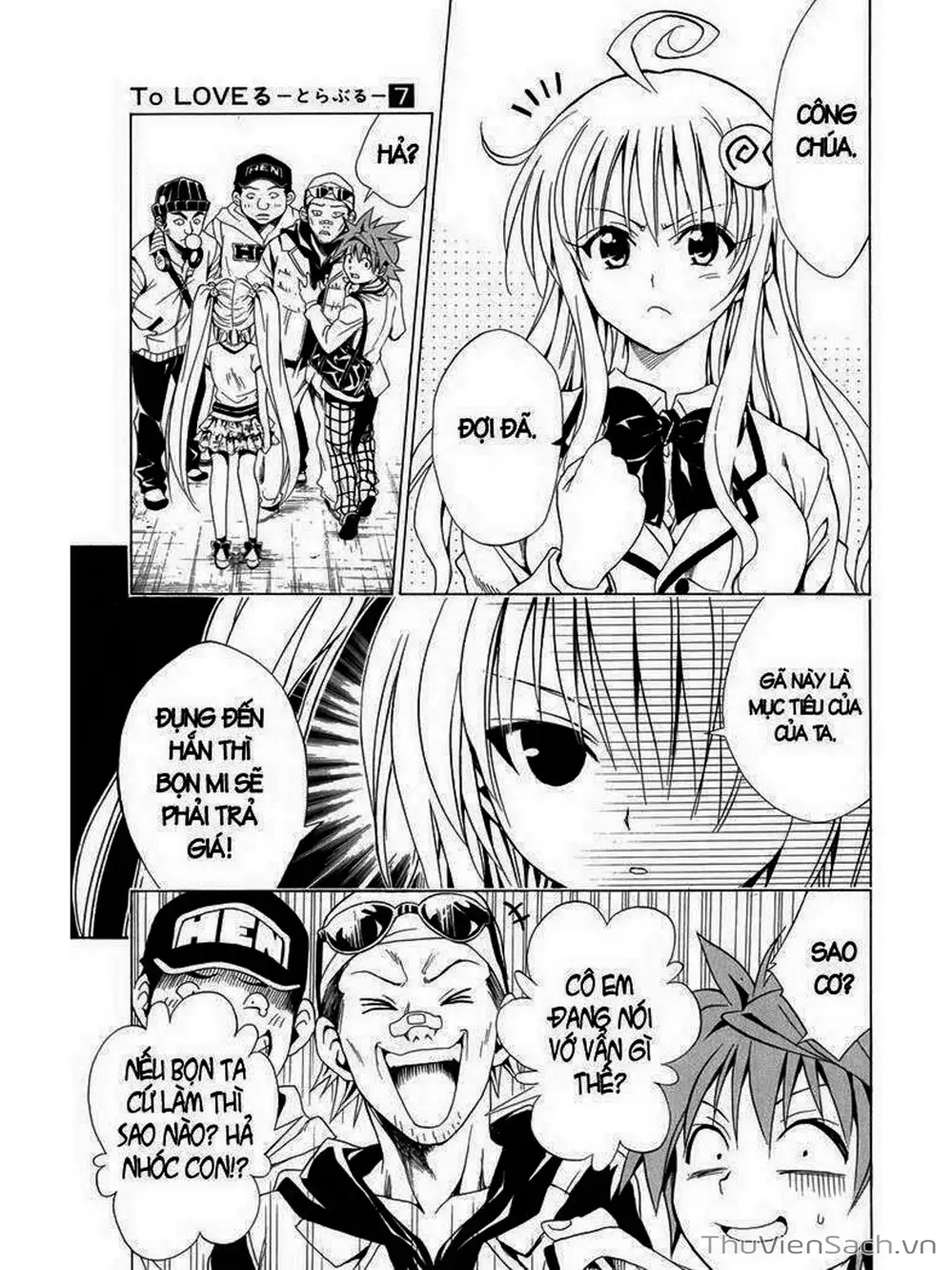 Truyện Tranh Bóng Tối Hoàng Kim - To Love Ru Darkness trang 8