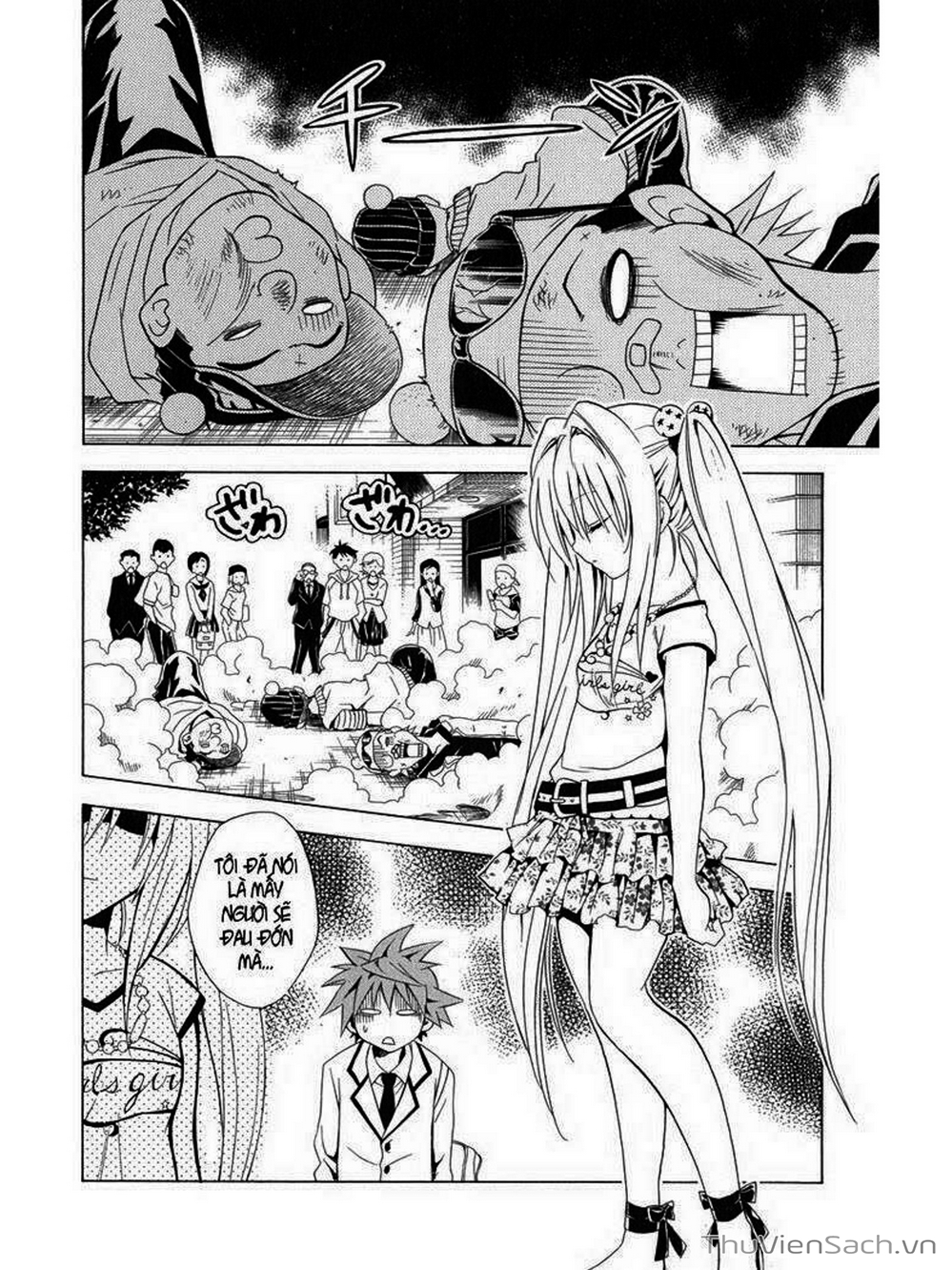 Truyện Tranh Bóng Tối Hoàng Kim - To Love Ru Darkness trang 8