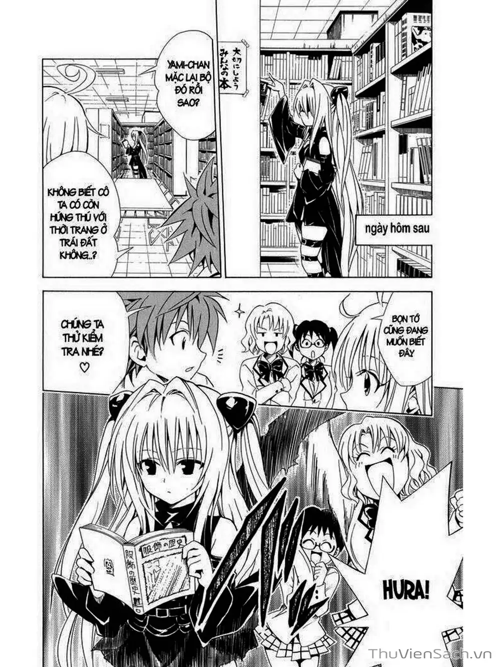 Truyện Tranh Bóng Tối Hoàng Kim - To Love Ru Darkness trang 8