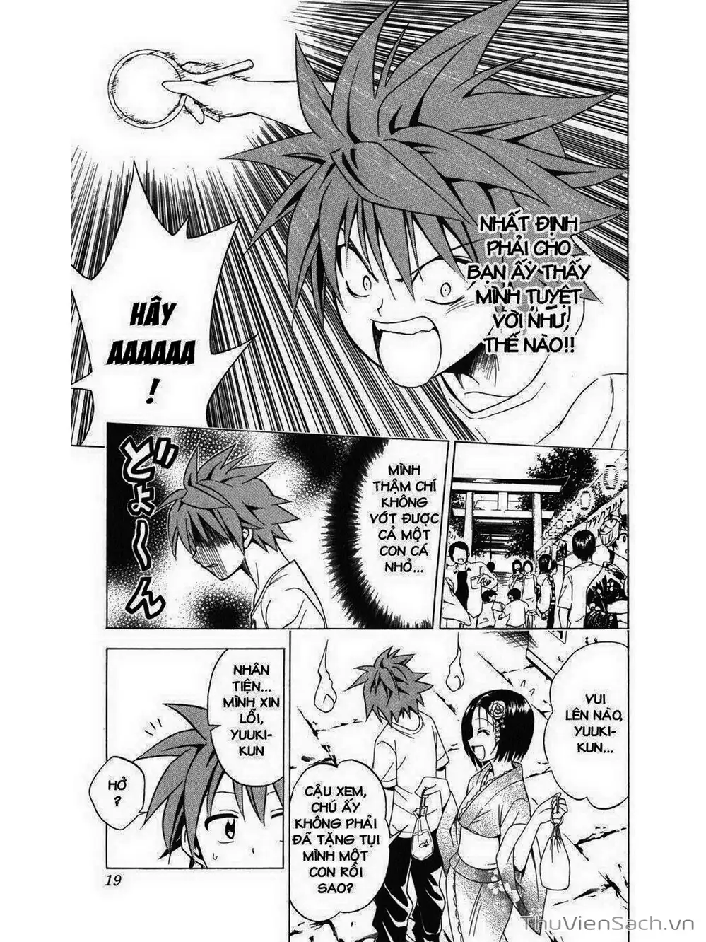 Truyện Tranh Bóng Tối Hoàng Kim - To Love Ru Darkness trang 8