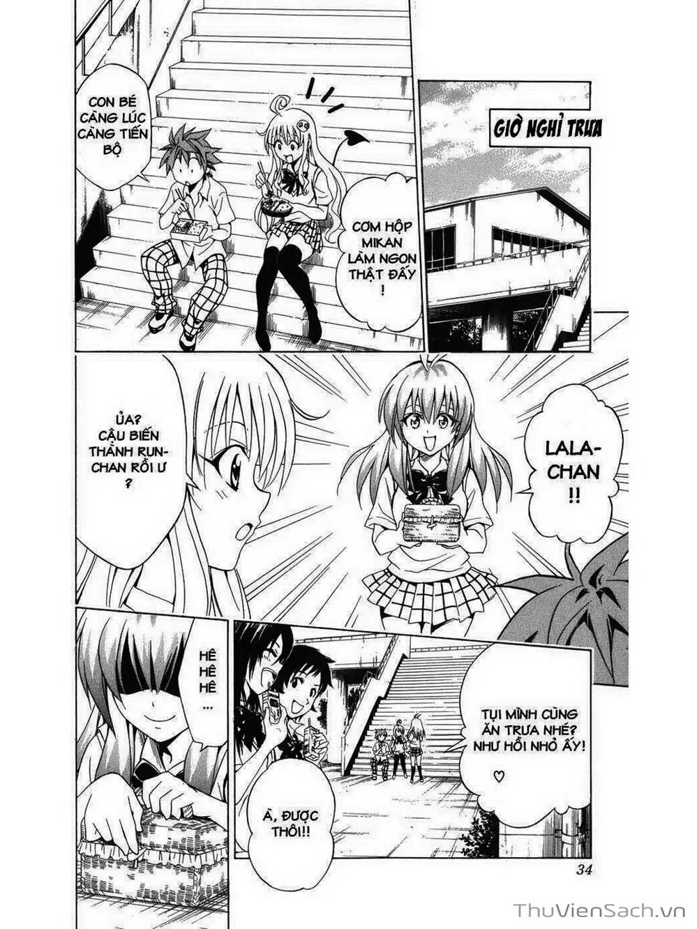 Truyện Tranh Bóng Tối Hoàng Kim - To Love Ru Darkness trang 8