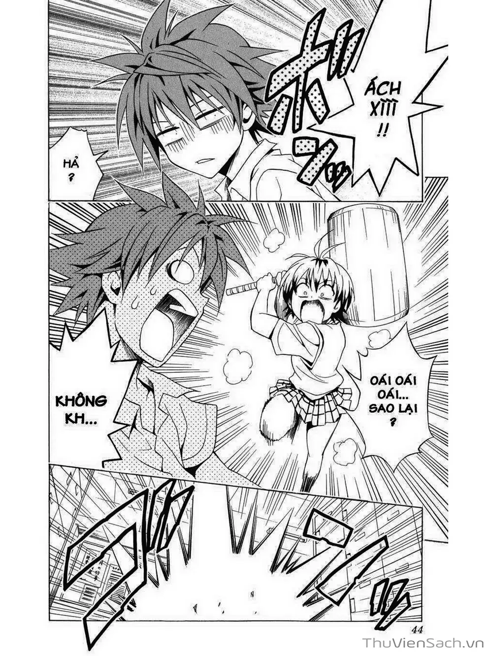 Truyện Tranh Bóng Tối Hoàng Kim - To Love Ru Darkness trang 8