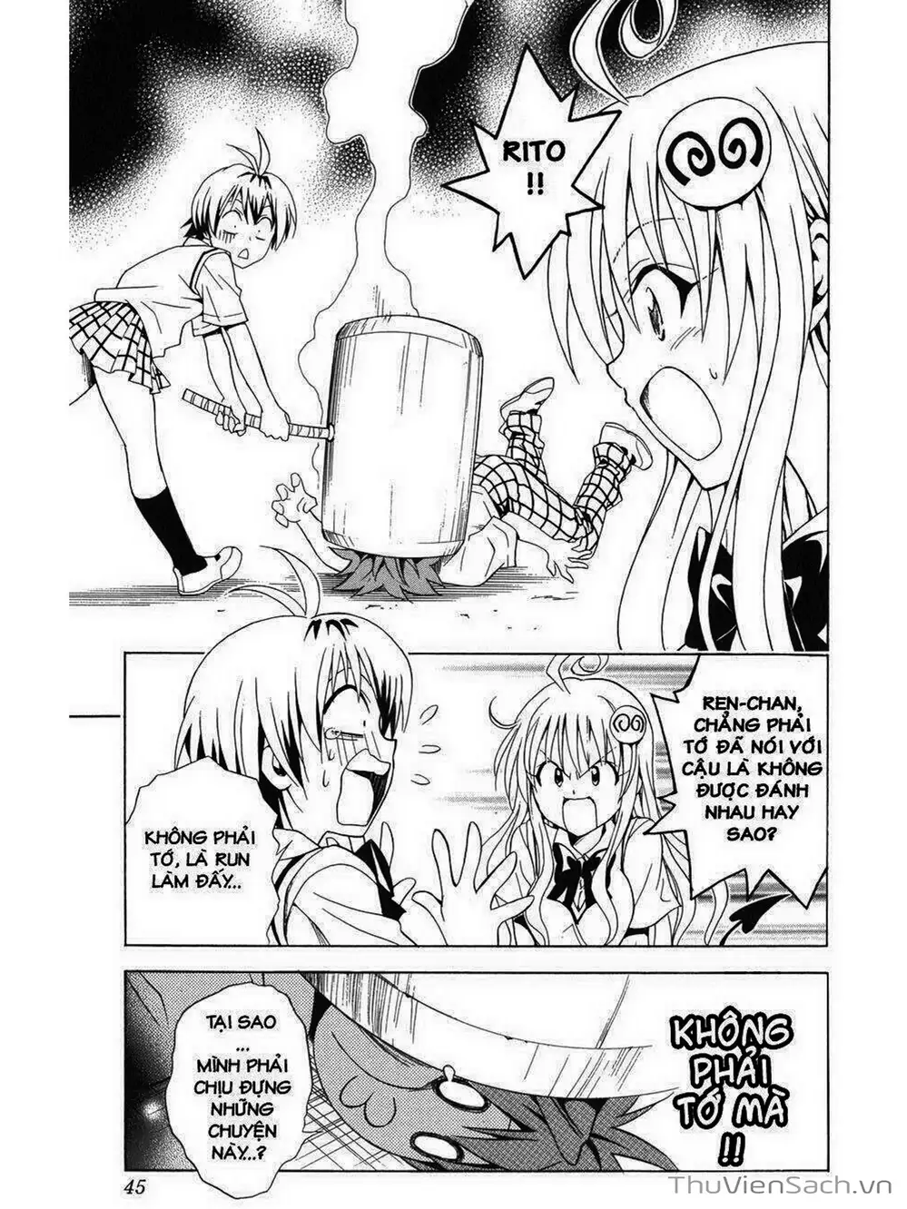 Truyện Tranh Bóng Tối Hoàng Kim - To Love Ru Darkness trang 8