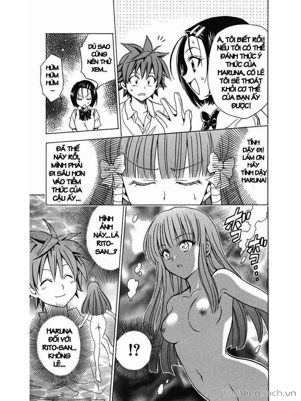 Truyện Tranh Bóng Tối Hoàng Kim - To Love Ru Darkness trang 8