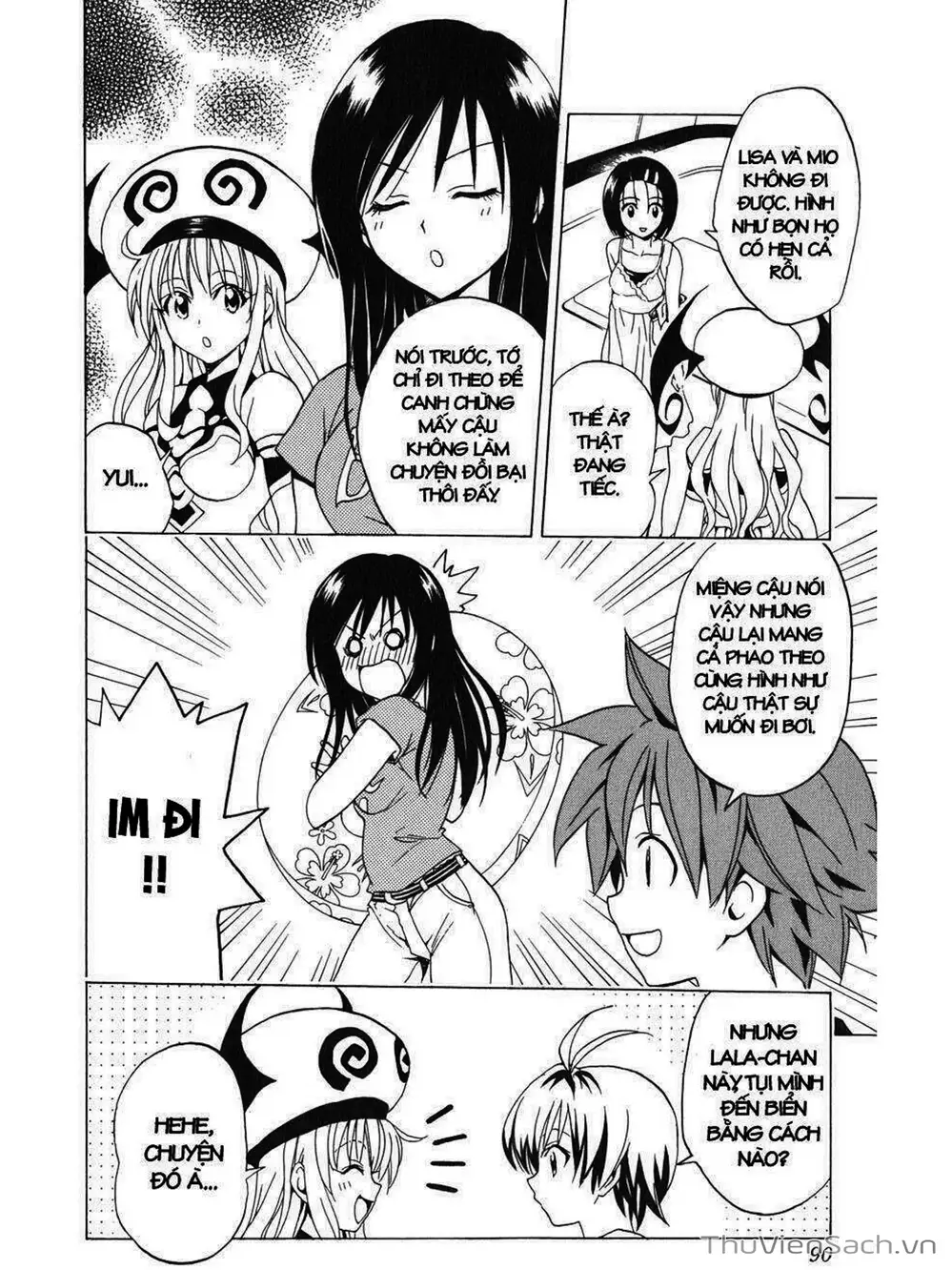 Truyện Tranh Bóng Tối Hoàng Kim - To Love Ru Darkness trang 8