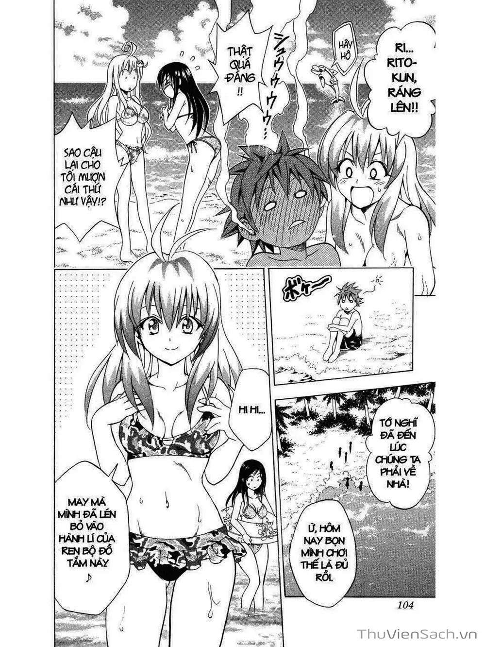 Truyện Tranh Bóng Tối Hoàng Kim - To Love Ru Darkness trang 8