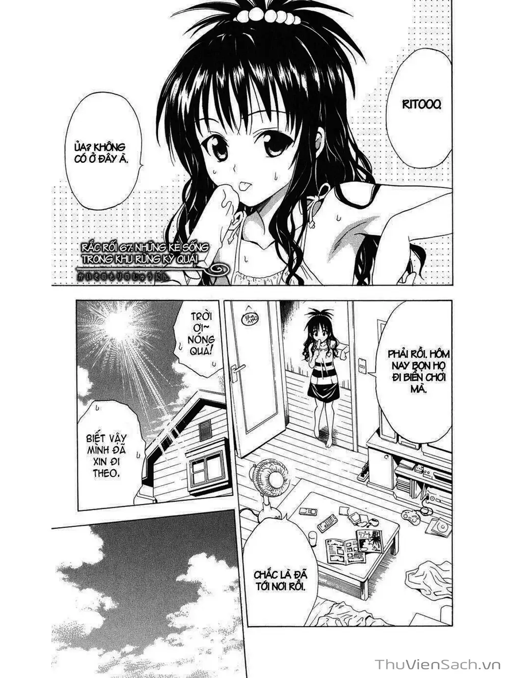 Truyện Tranh Bóng Tối Hoàng Kim - To Love Ru Darkness trang 8