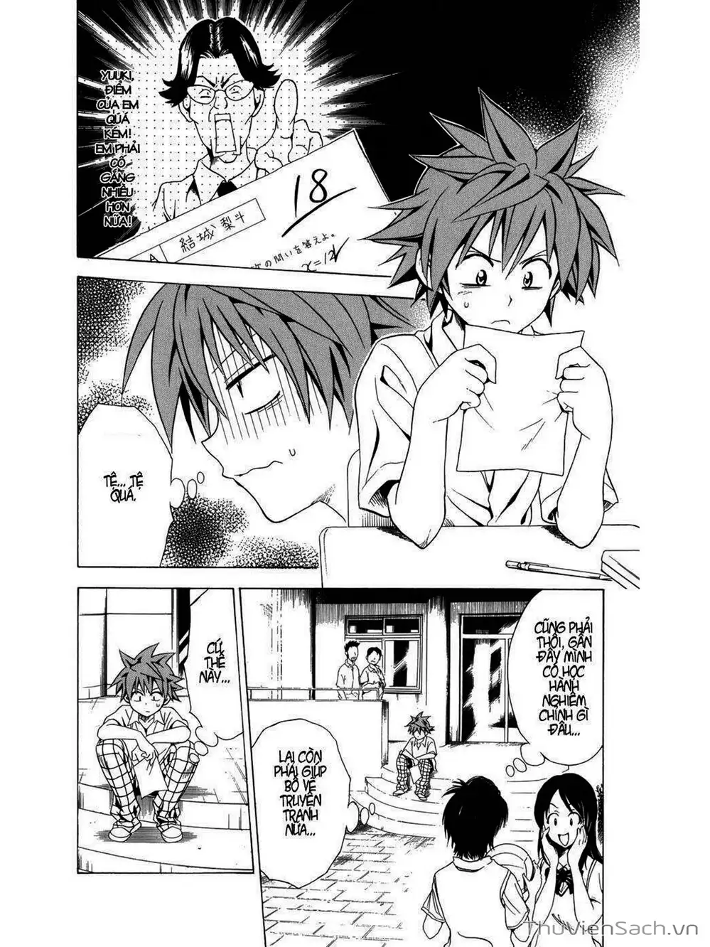 Truyện Tranh Bóng Tối Hoàng Kim - To Love Ru Darkness trang 8