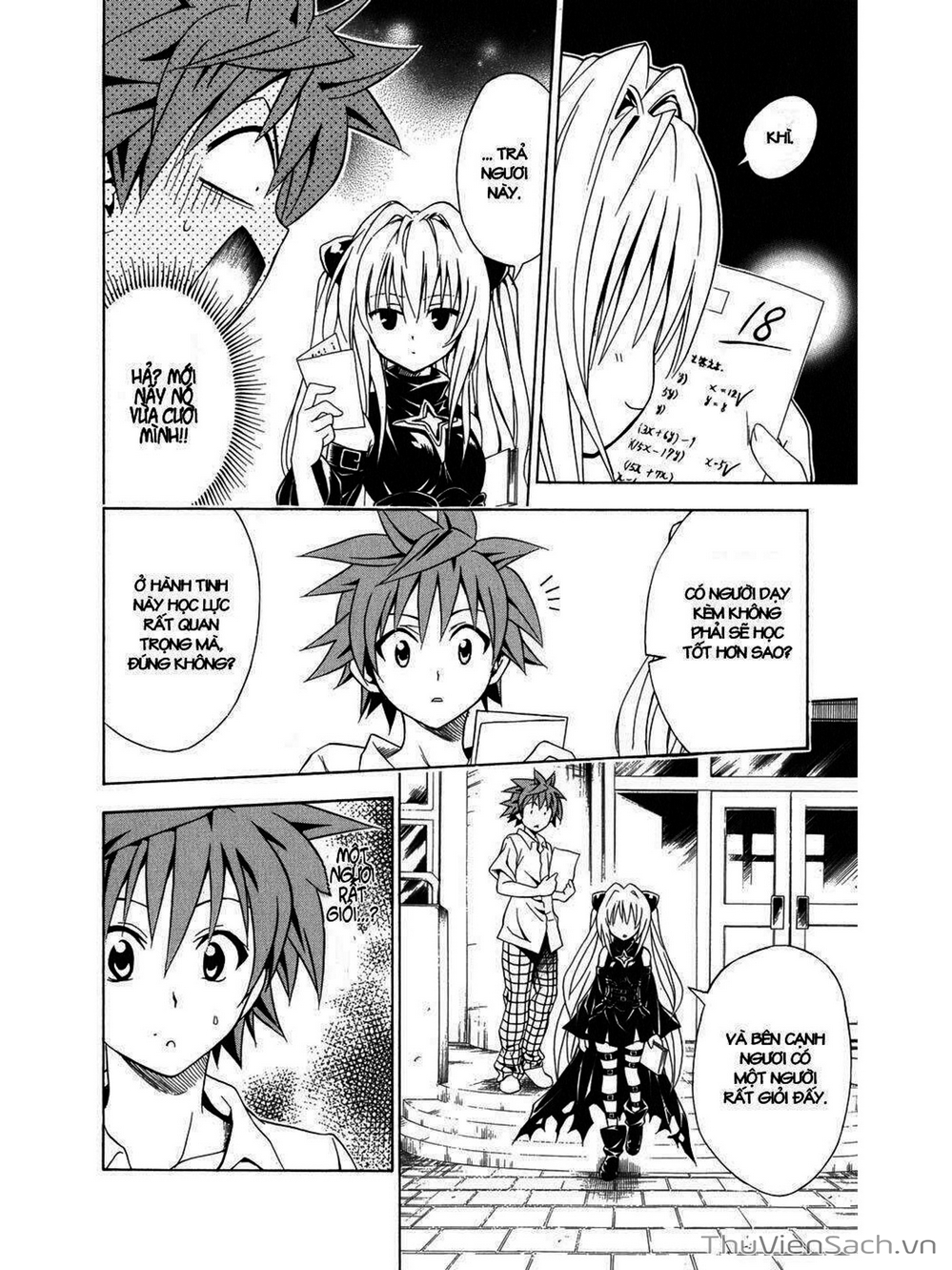 Truyện Tranh Bóng Tối Hoàng Kim - To Love Ru Darkness trang 1463