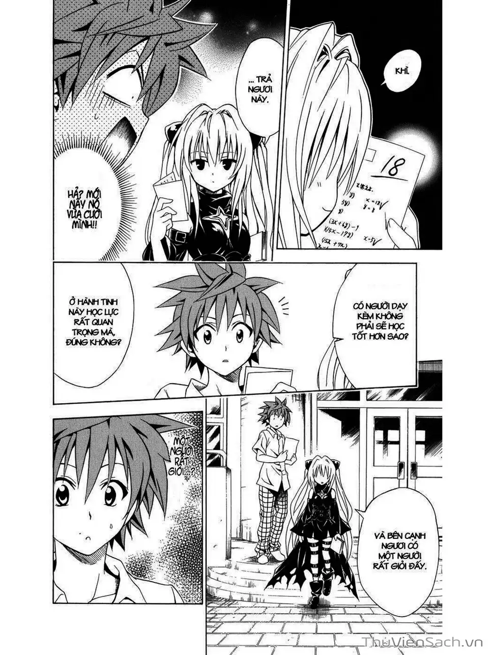 Truyện Tranh Bóng Tối Hoàng Kim - To Love Ru Darkness trang 8