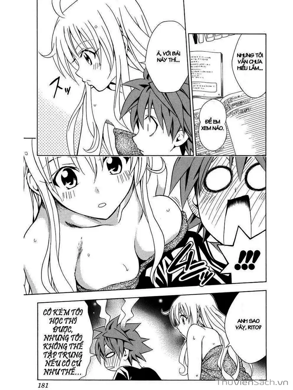 Truyện Tranh Bóng Tối Hoàng Kim - To Love Ru Darkness trang 8