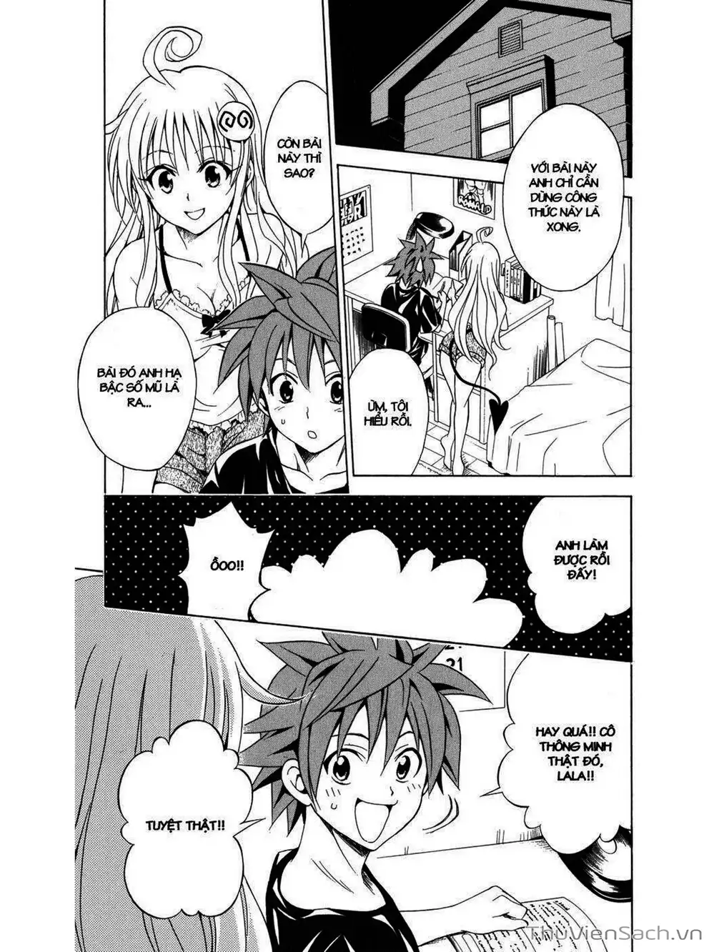 Truyện Tranh Bóng Tối Hoàng Kim - To Love Ru Darkness trang 8