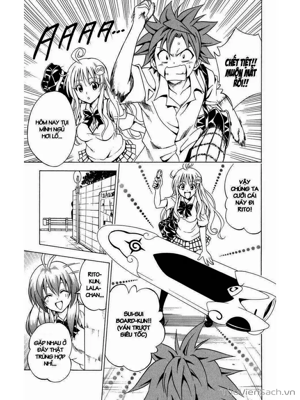 Truyện Tranh Bóng Tối Hoàng Kim - To Love Ru Darkness trang 8