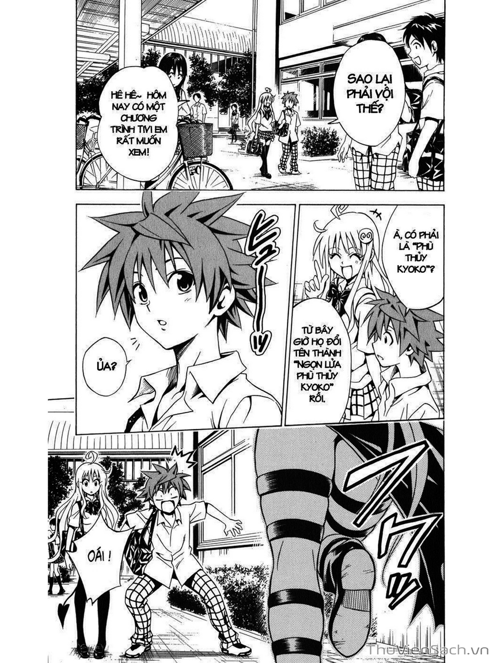 Truyện Tranh Bóng Tối Hoàng Kim - To Love Ru Darkness trang 8