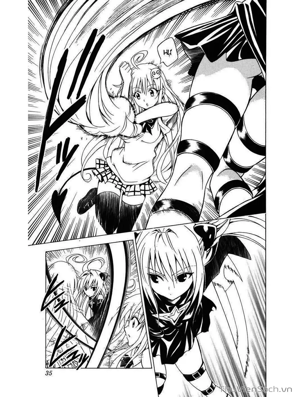 Truyện Tranh Bóng Tối Hoàng Kim - To Love Ru Darkness trang 8