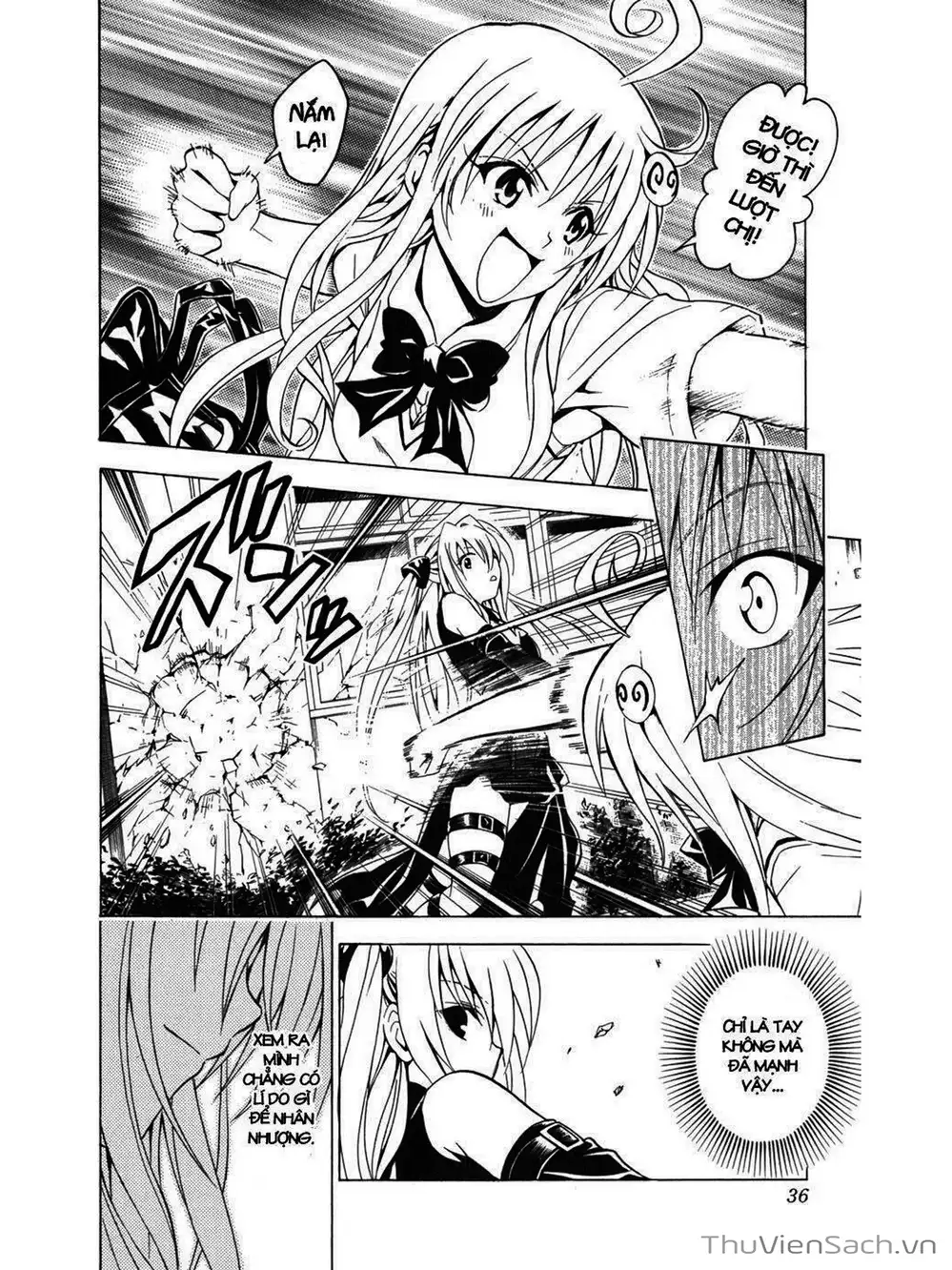 Truyện Tranh Bóng Tối Hoàng Kim - To Love Ru Darkness trang 8