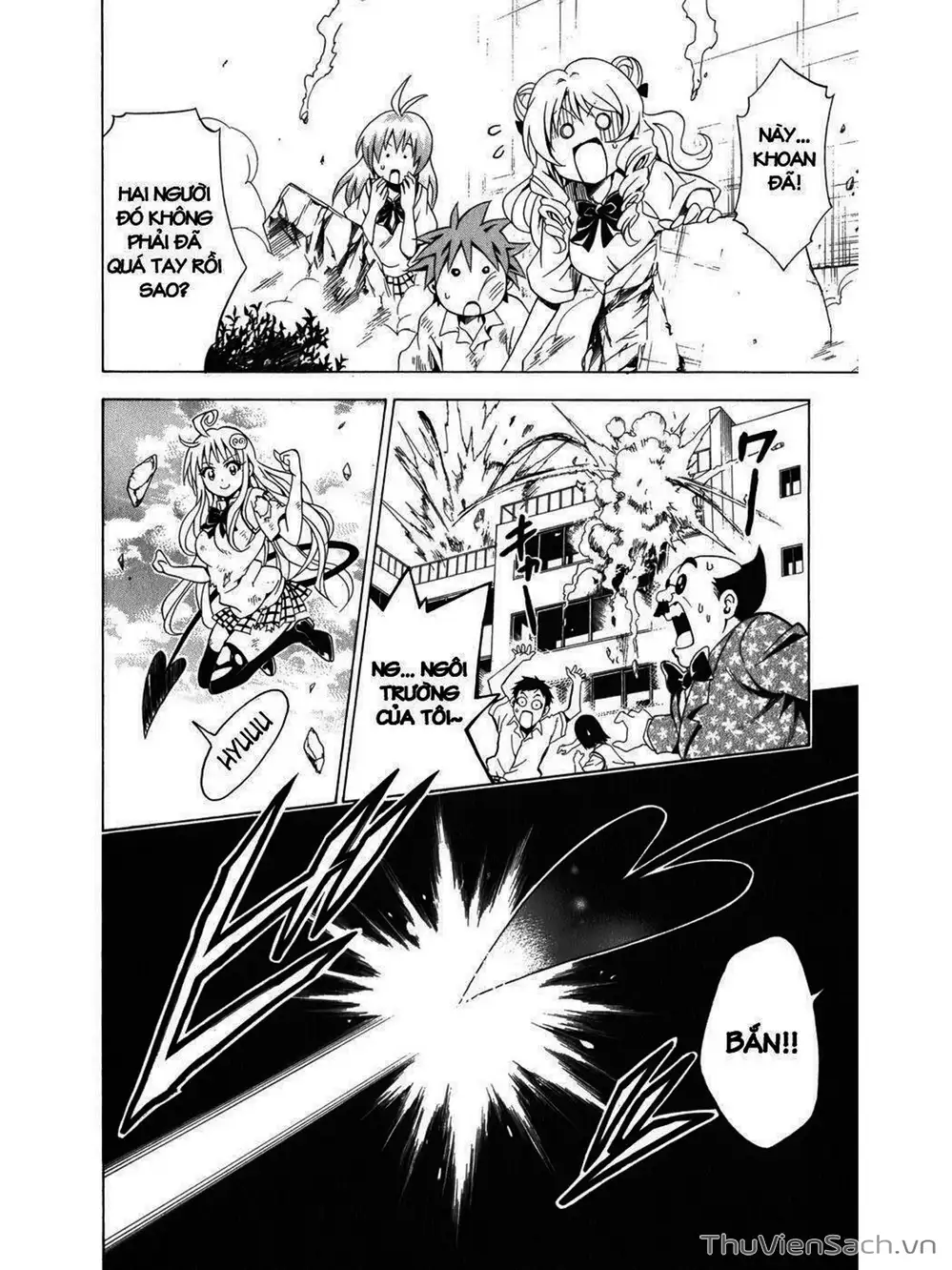 Truyện Tranh Bóng Tối Hoàng Kim - To Love Ru Darkness trang 8