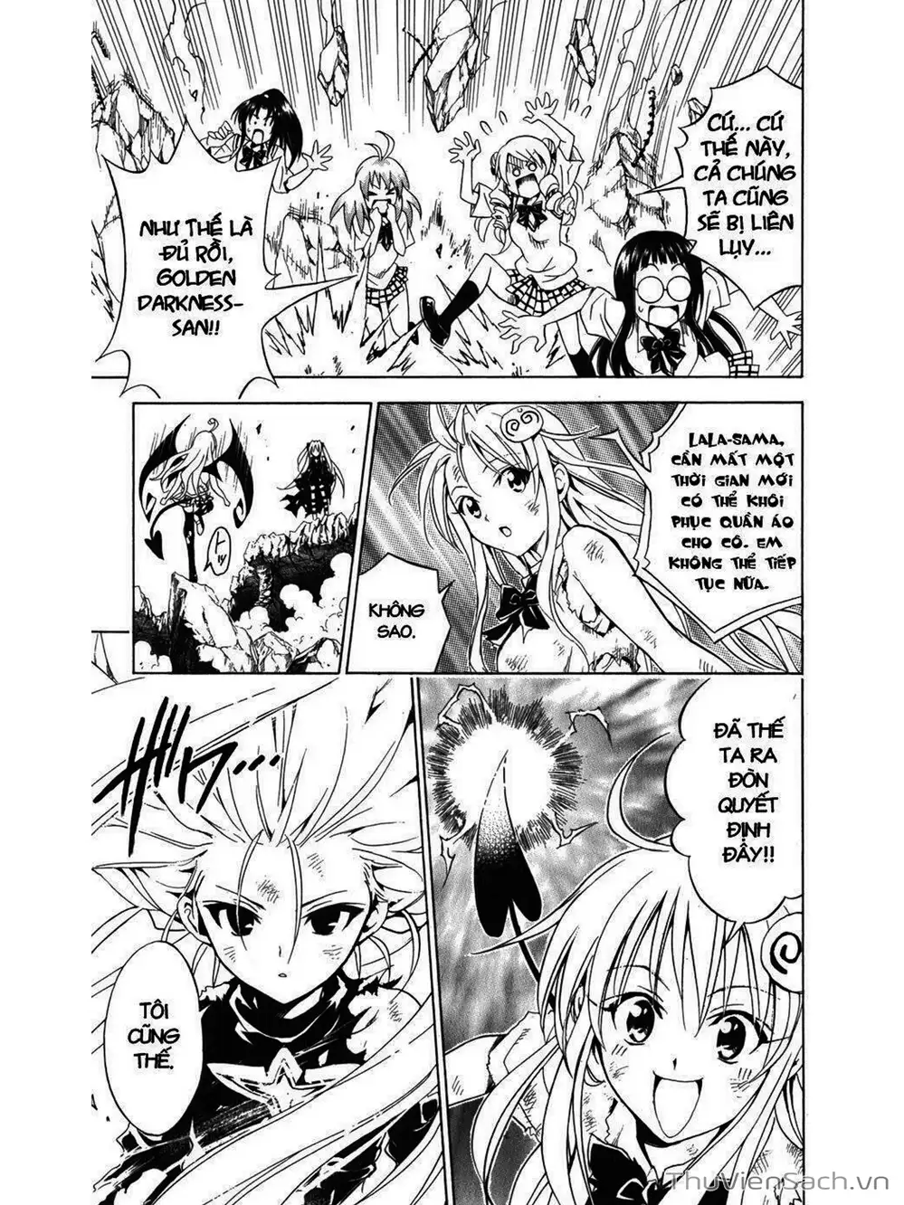 Truyện Tranh Bóng Tối Hoàng Kim - To Love Ru Darkness trang 8