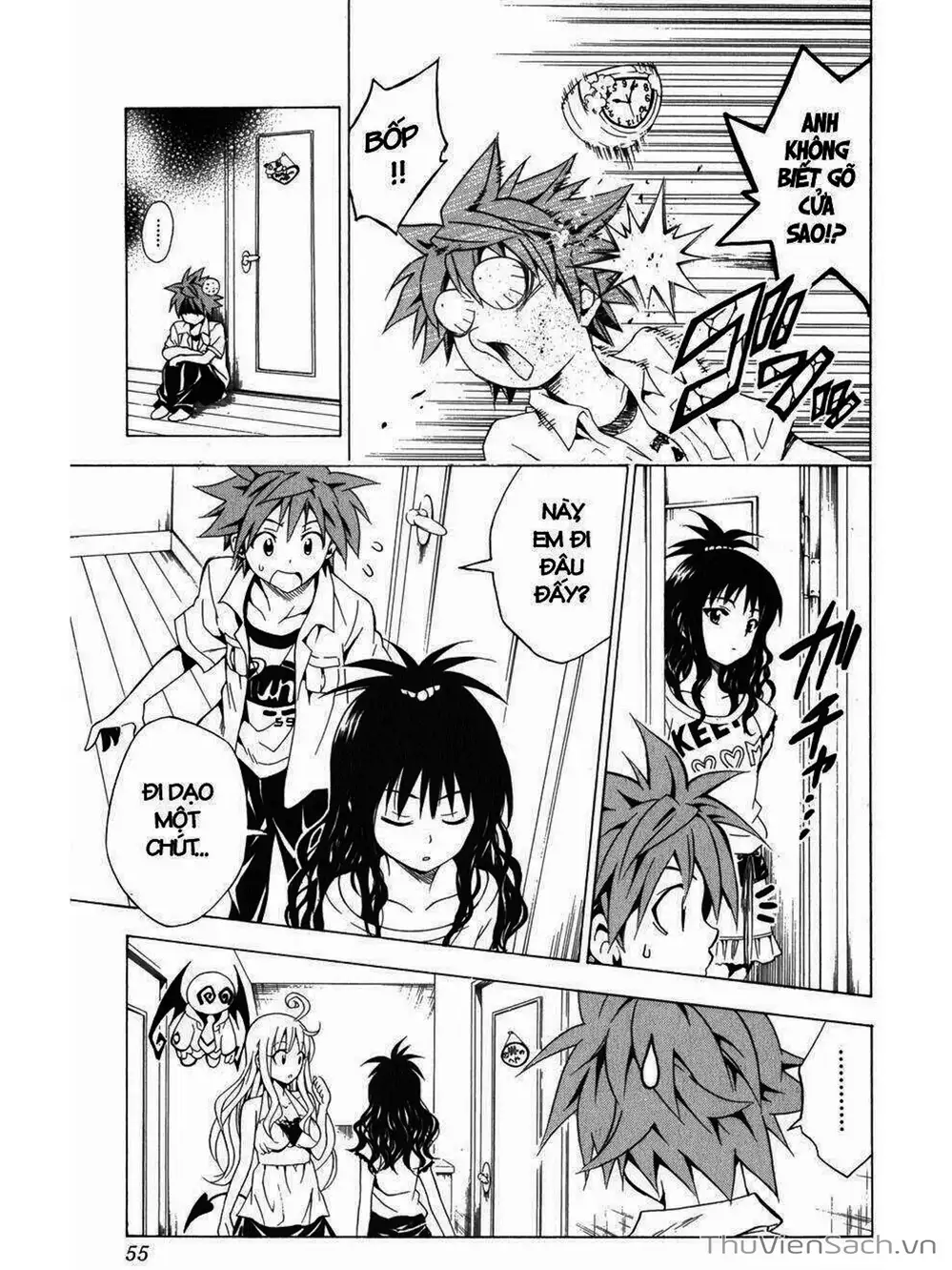 Truyện Tranh Bóng Tối Hoàng Kim - To Love Ru Darkness trang 8