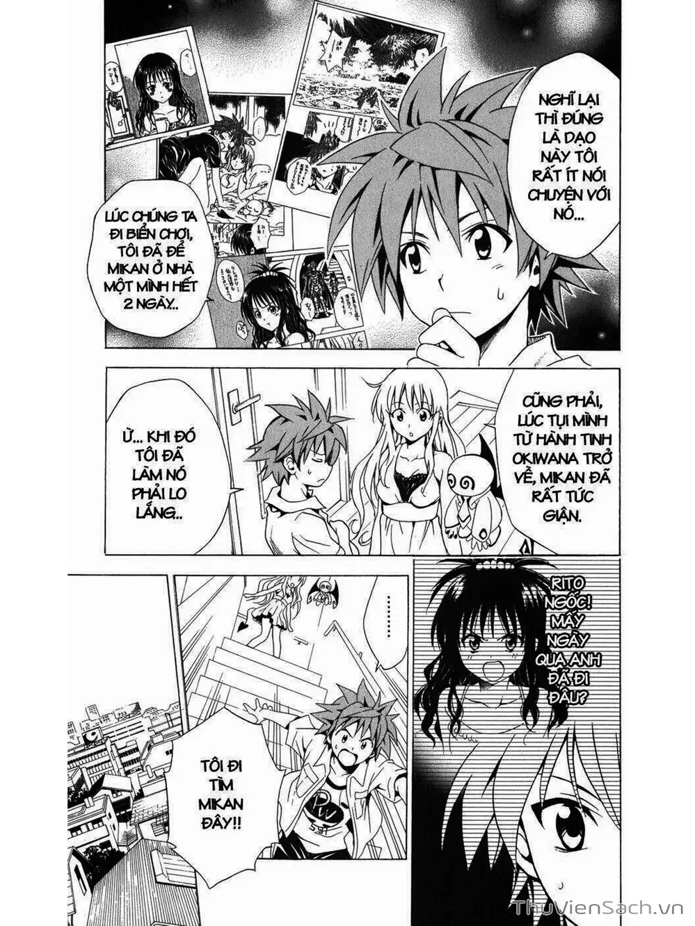 Truyện Tranh Bóng Tối Hoàng Kim - To Love Ru Darkness trang 8