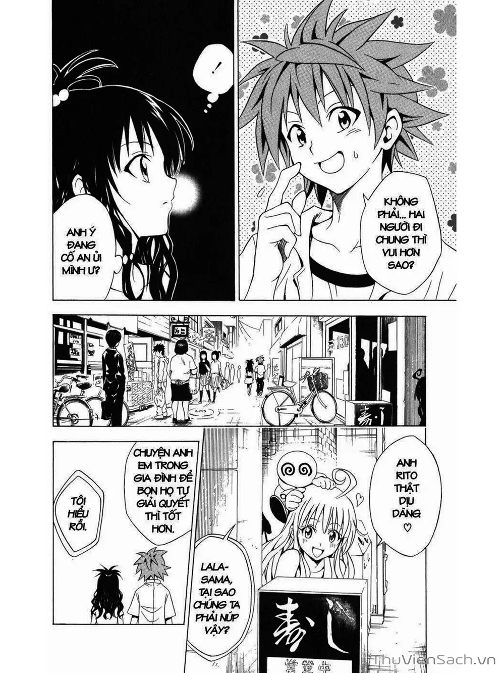 Truyện Tranh Bóng Tối Hoàng Kim - To Love Ru Darkness trang 8