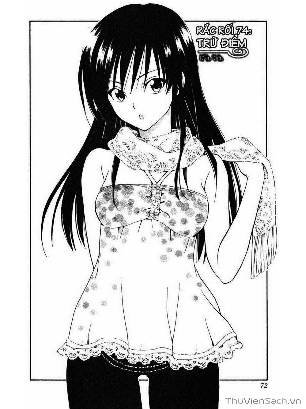 Truyện Tranh Bóng Tối Hoàng Kim - To Love Ru Darkness trang 8