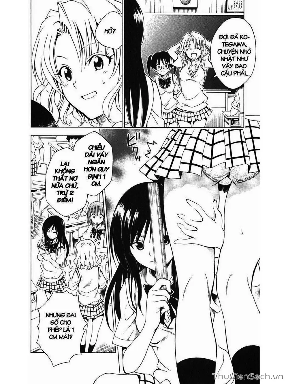 Truyện Tranh Bóng Tối Hoàng Kim - To Love Ru Darkness trang 8